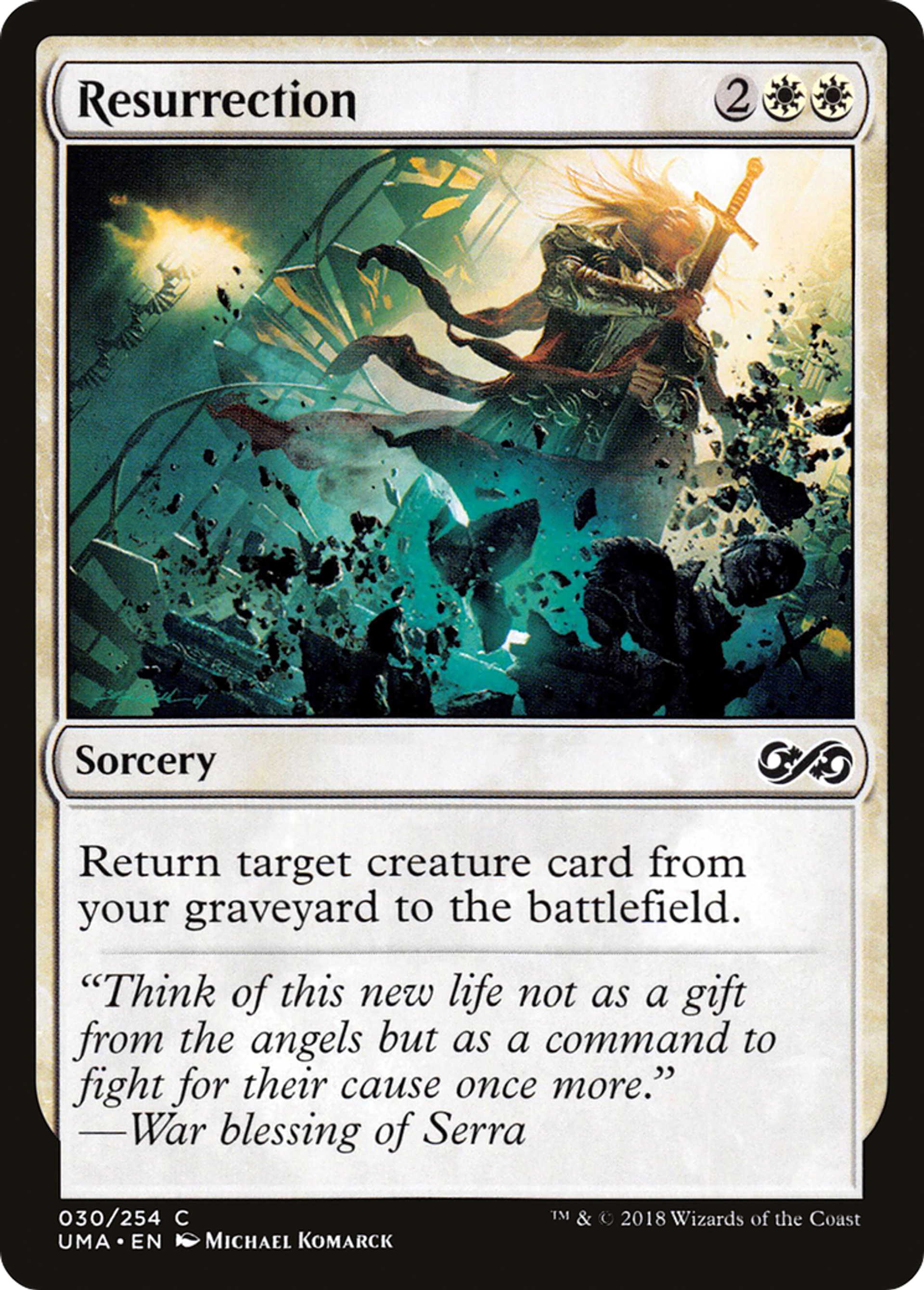 Resurrection — Ultimate Masters — Magic: The Gathering