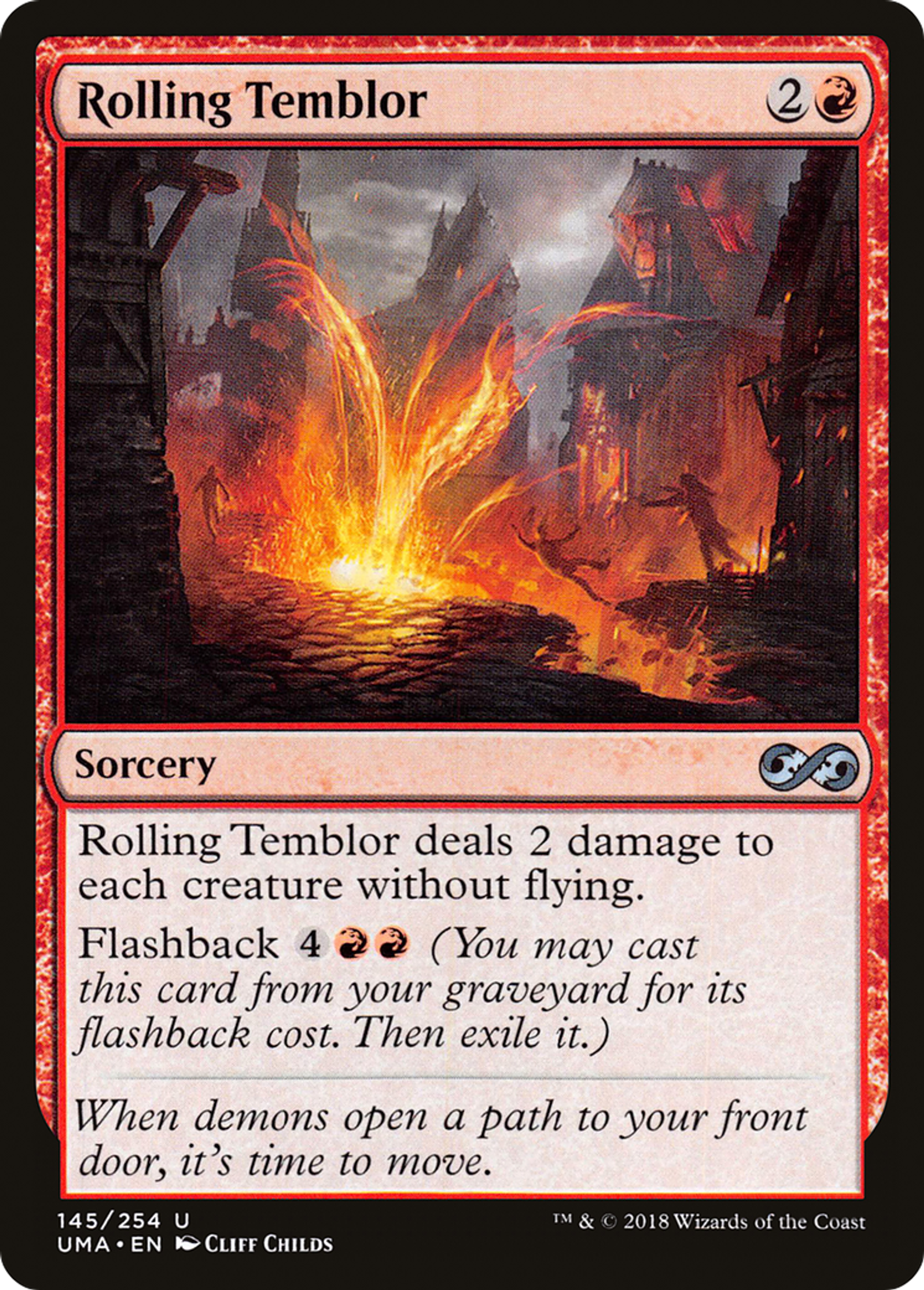 Rolling Temblor — Ultimate Masters — Magic: The Gathering
