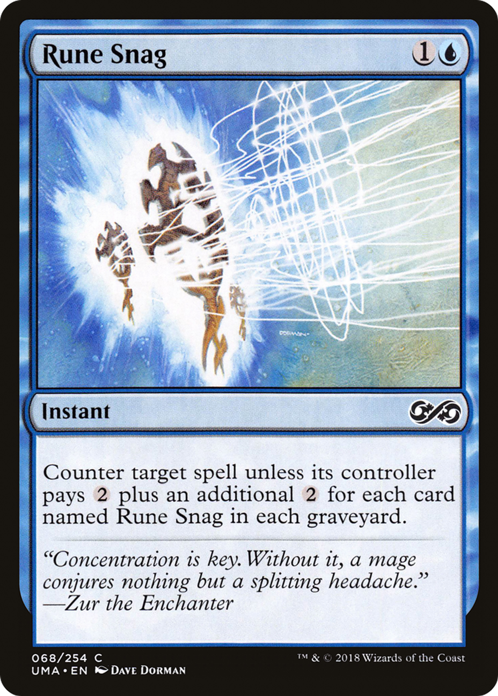 Rune Snag — Ultimate Masters — Magic: The Gathering