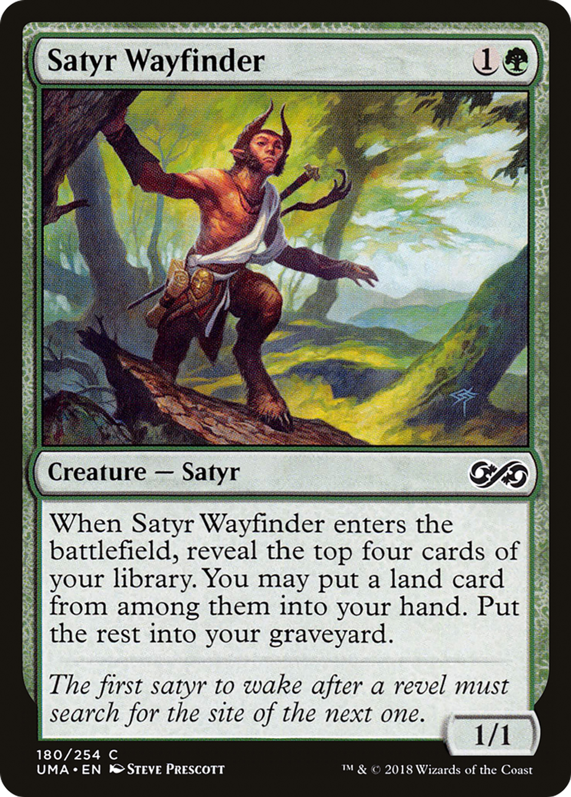 Satyr Wayfinder — Ultimate Masters — Magic: The Gathering