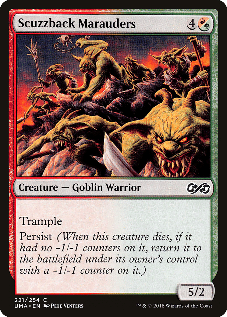 Scuzzback Marauders — Ultimate Masters — Magic: The Gathering