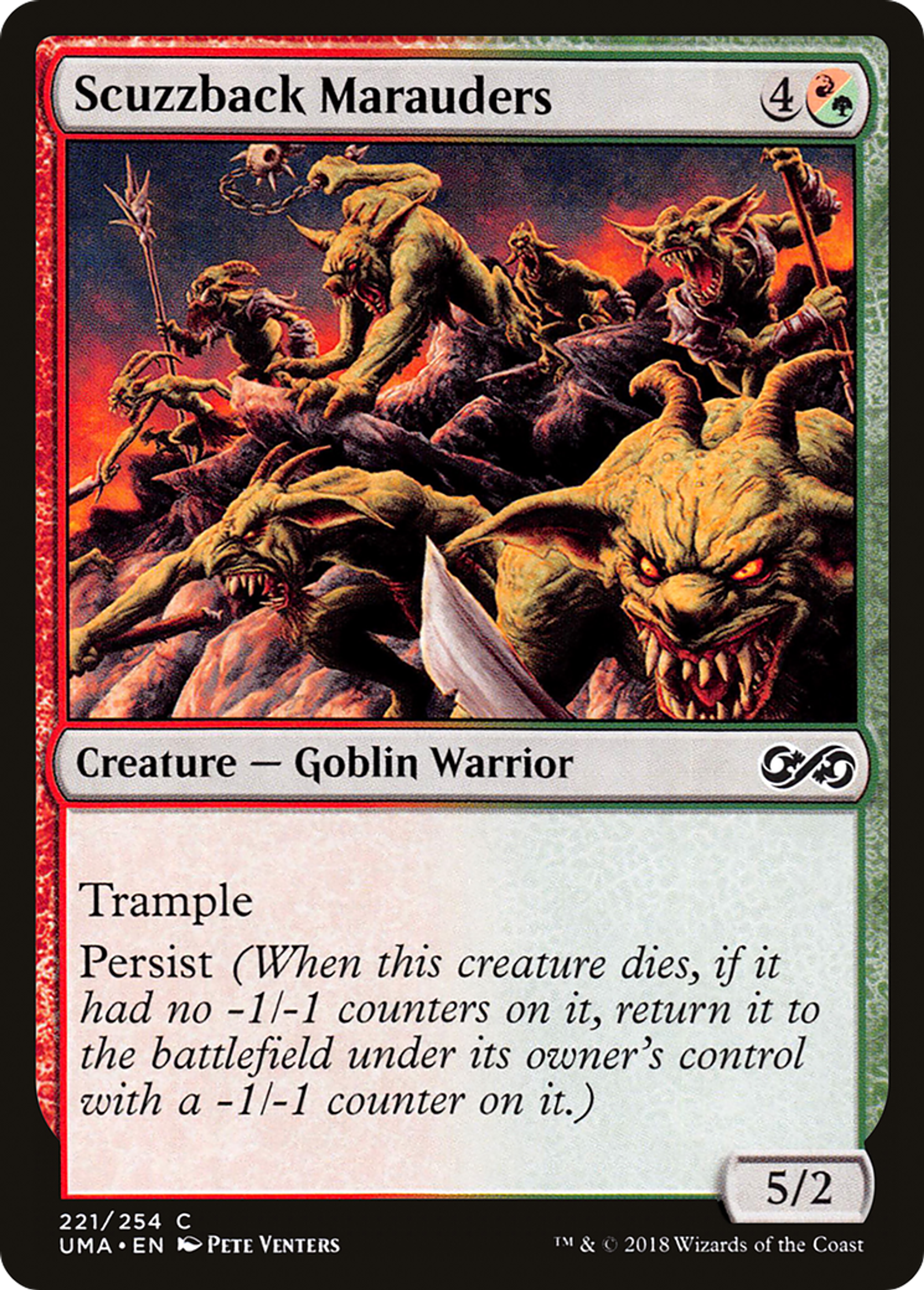 Scuzzback Marauders — Ultimate Masters — Magic: The Gathering