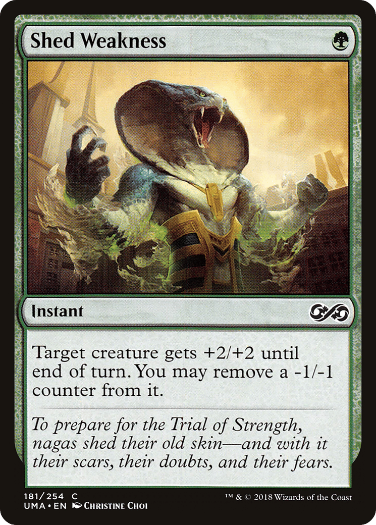 Shed Weakness — Ultimate Masters — Magic: The Gathering