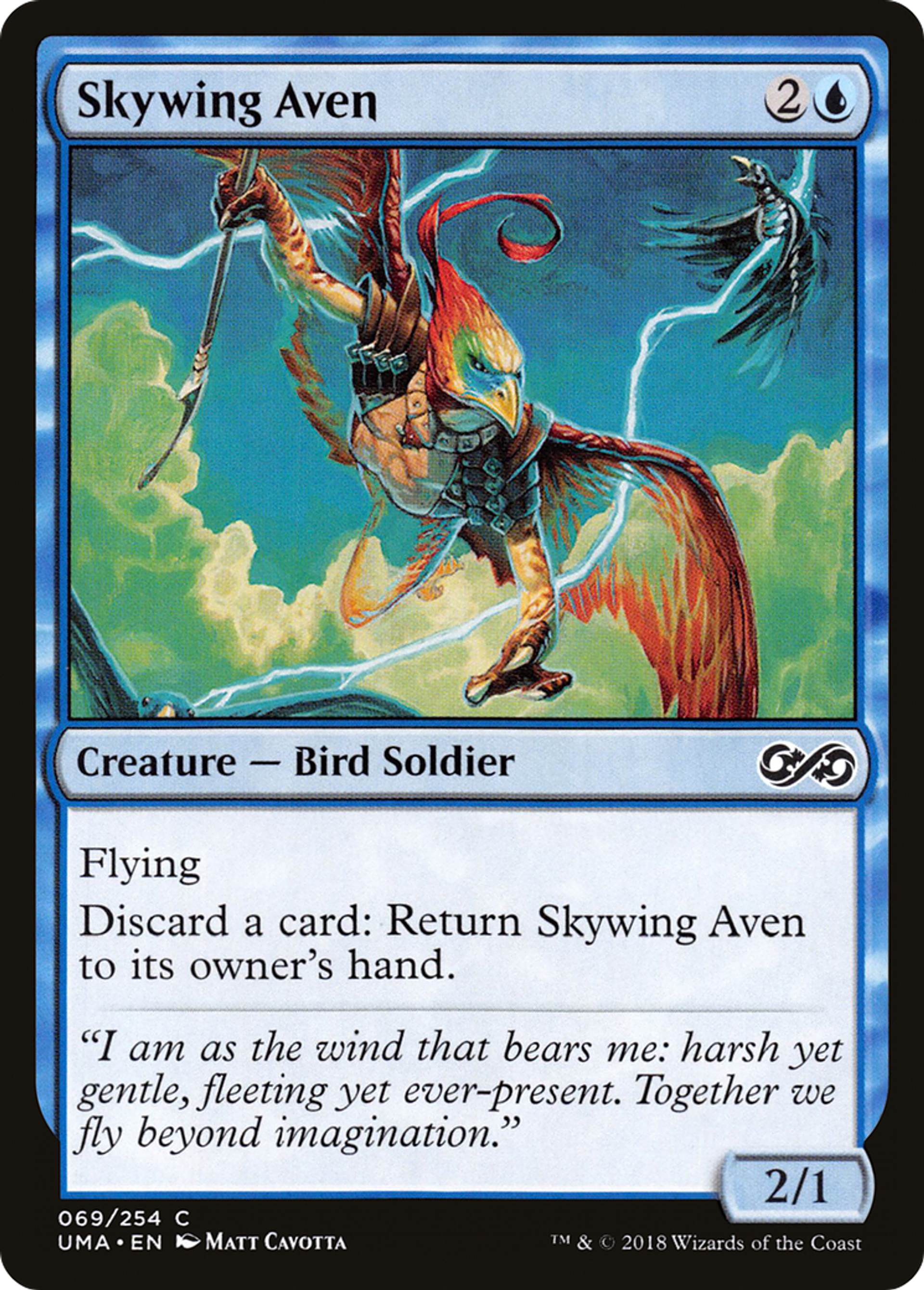 Skywing Aven — Ultimate Masters — Magic: The Gathering