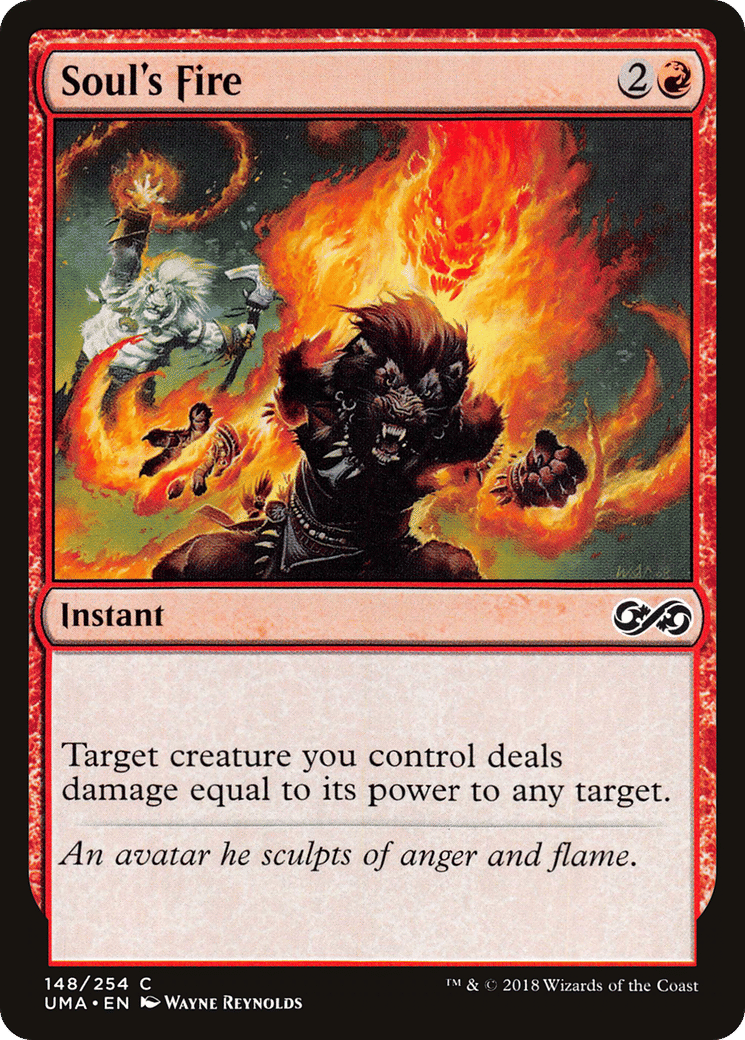Soul's Fire — Ultimate Masters — Magic: The Gathering