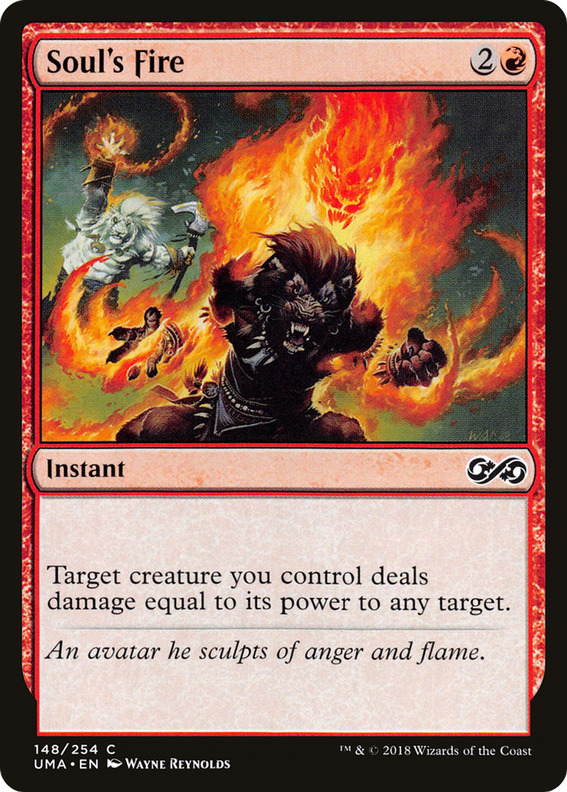 Soul's Fire — Ultimate Masters — Magic: The Gathering
