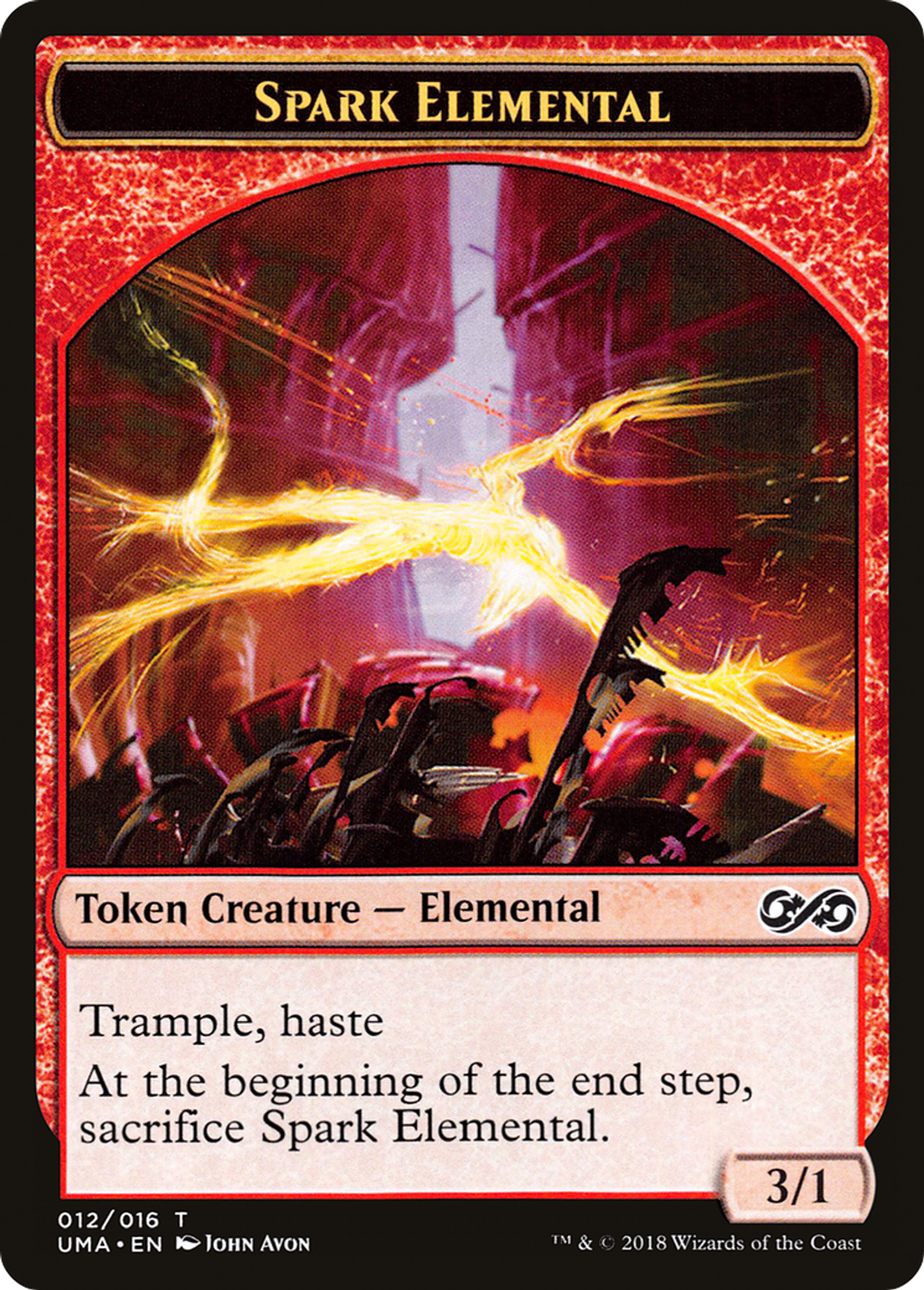 Spark Elemental — Ultimate Masters — Magic: The Gathering