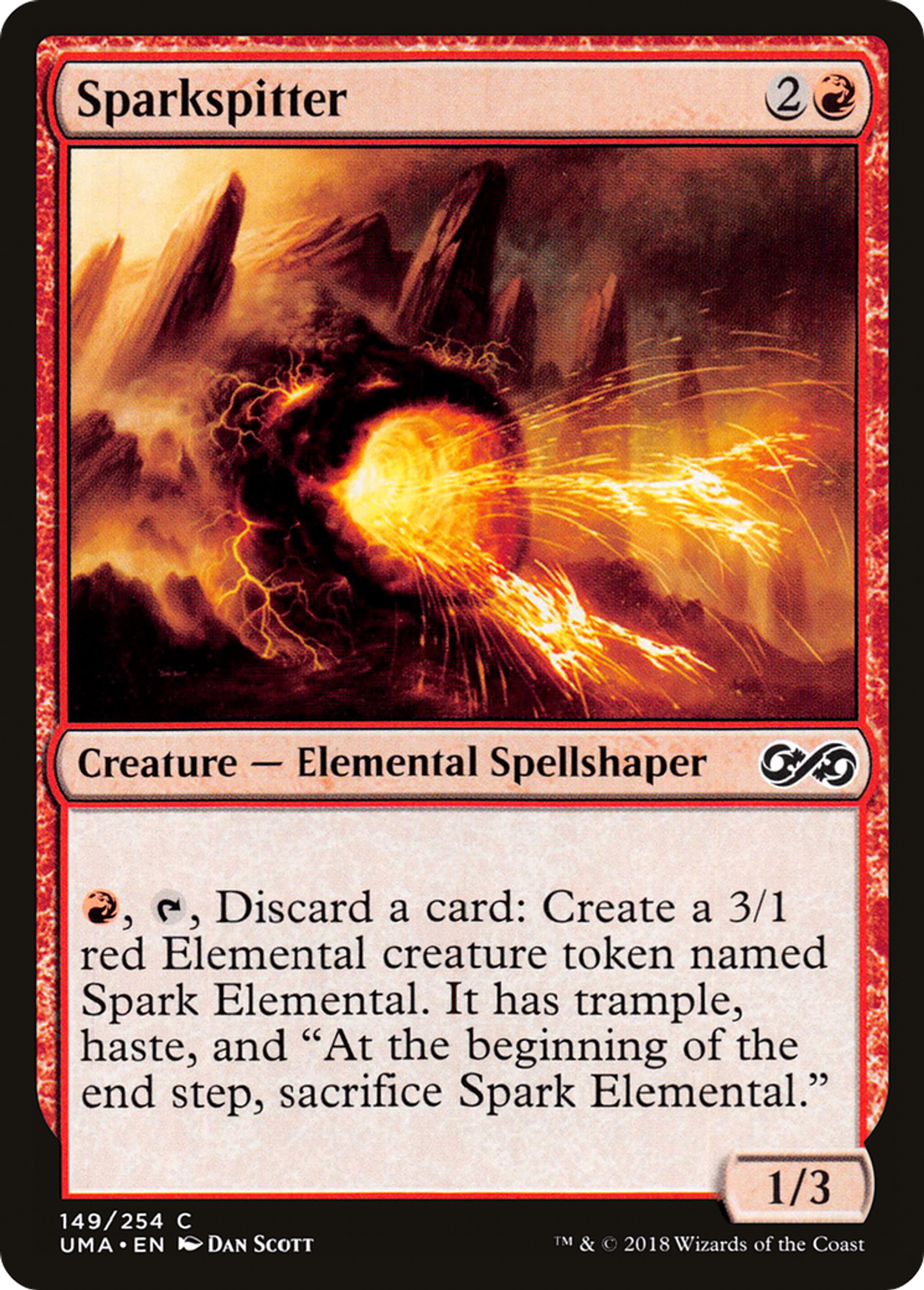 Sparkspitter — Ultimate Masters — Magic: The Gathering