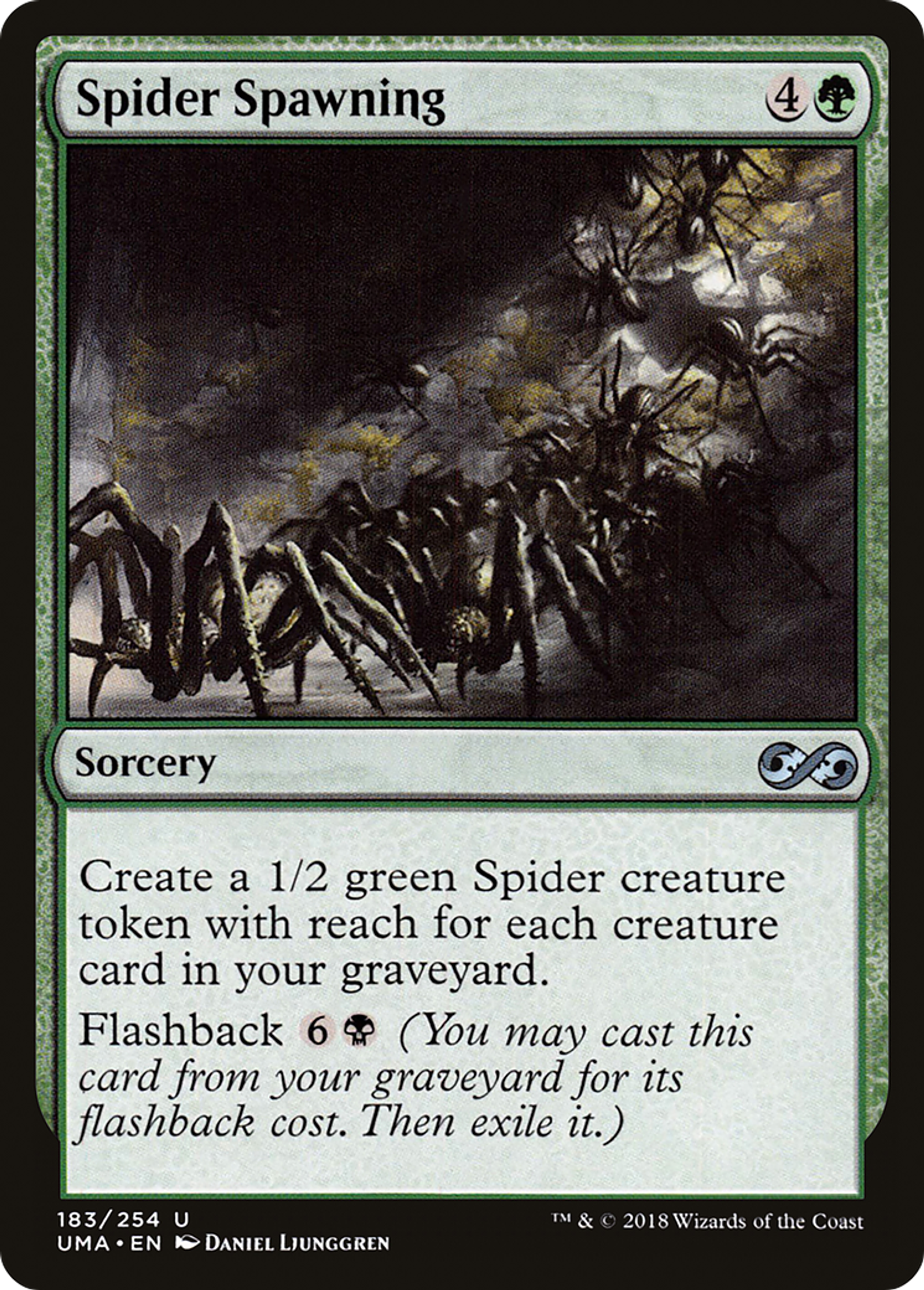Spider Spawning — Ultimate Masters — Magic: The Gathering