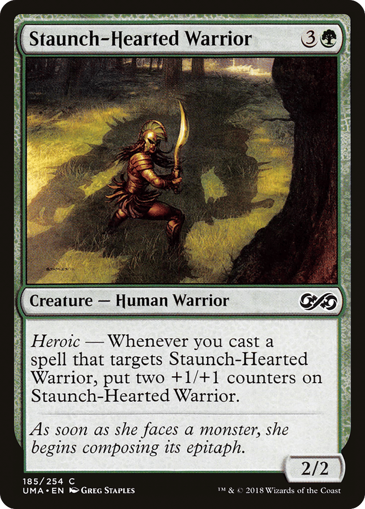 Staunch-Hearted Warrior — Ultimate Masters — Magic: The Gathering