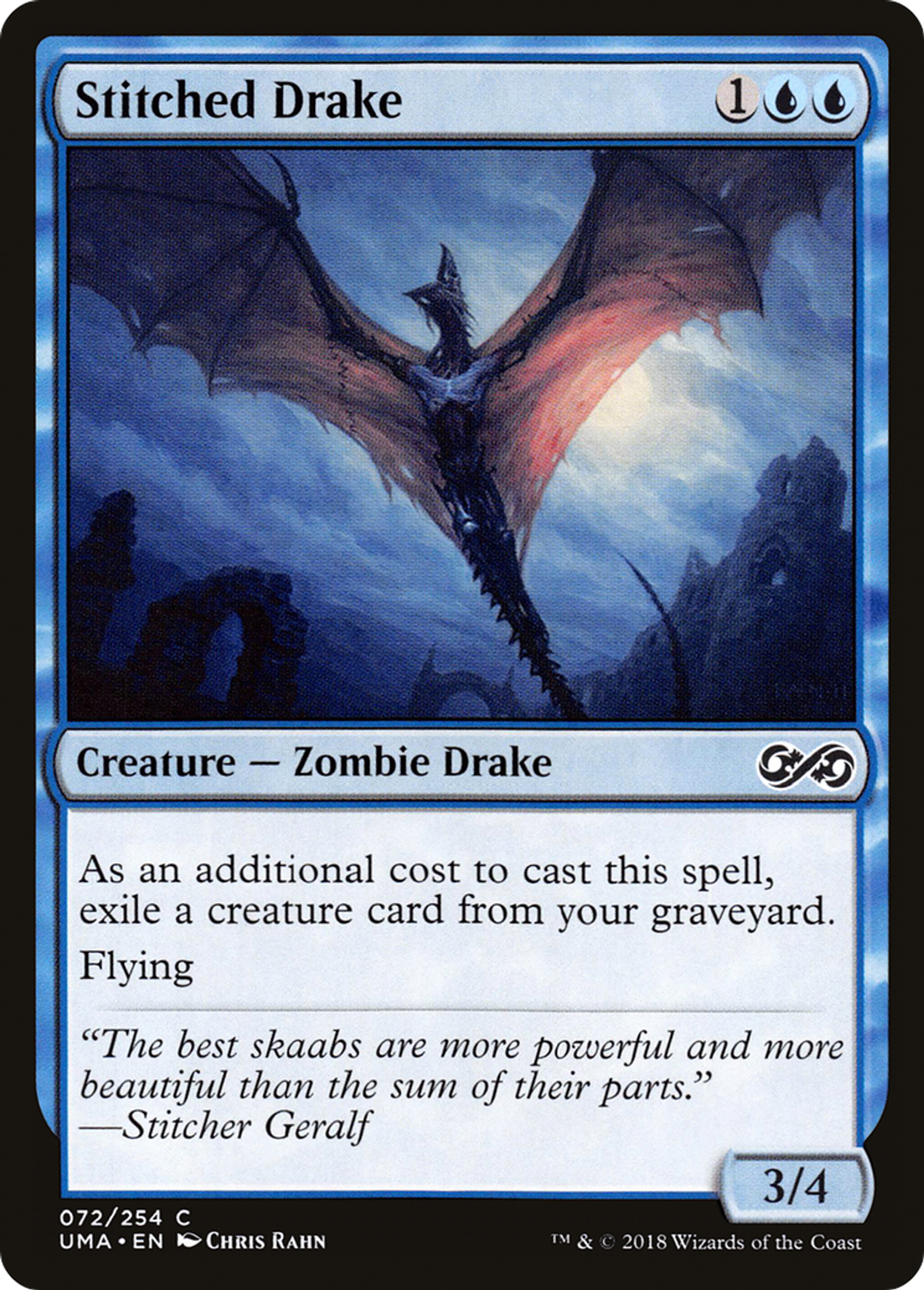Stitched Drake — Ultimate Masters — Magic: The Gathering
