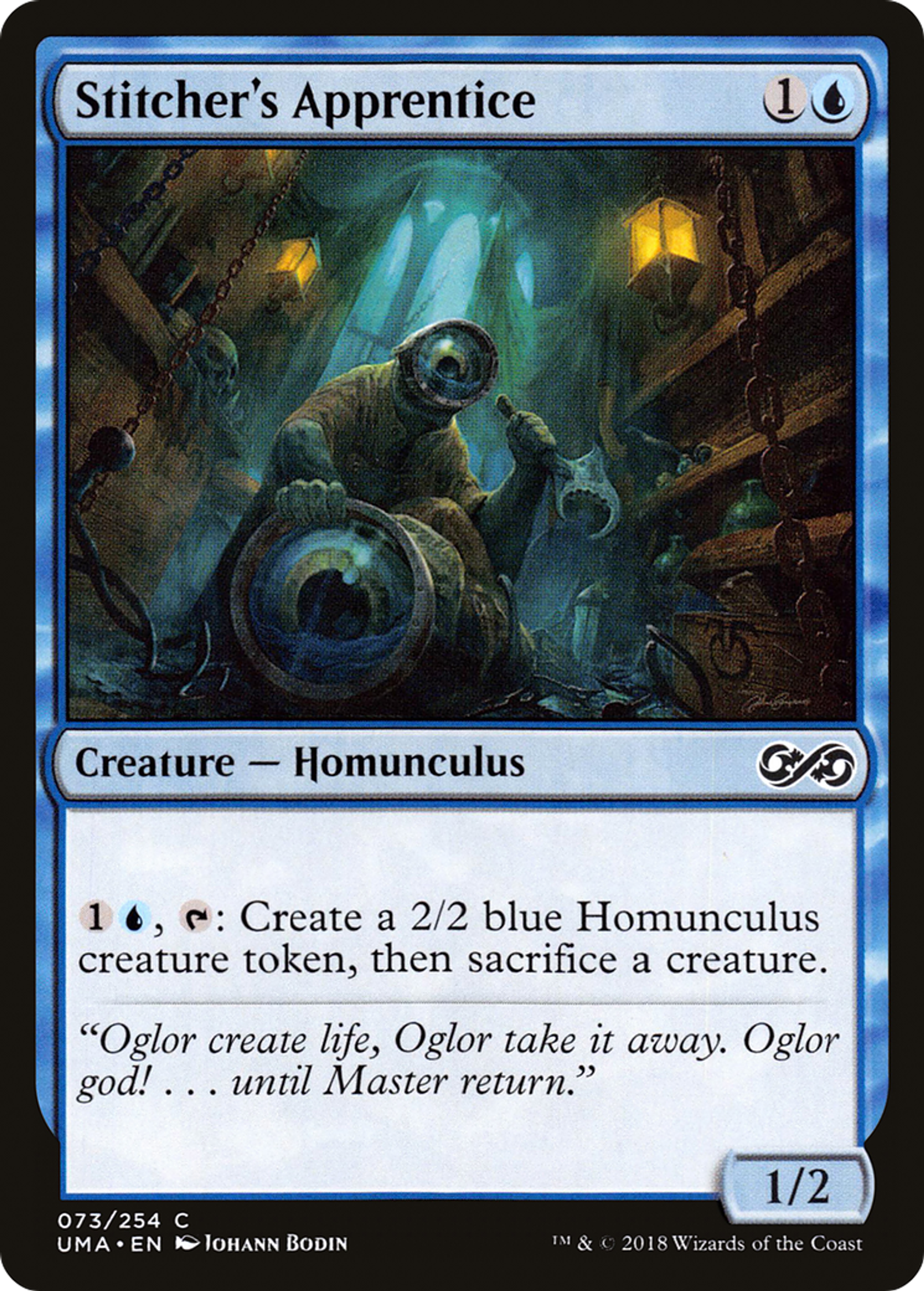 Stitcher's Apprentice — Ultimate Masters — Magic: The Gathering