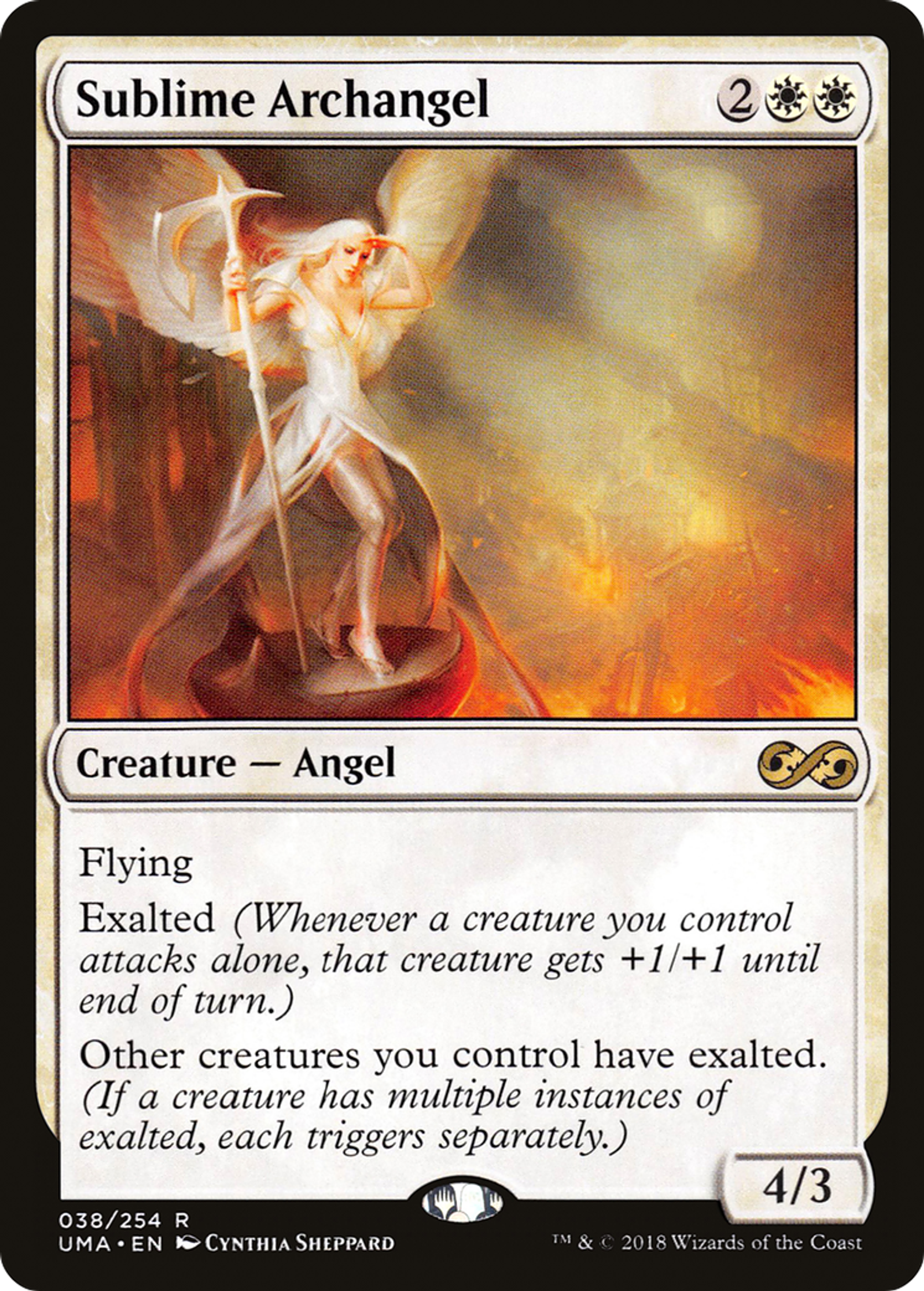 Sublime Archangel — Ultimate Masters — Magic: The Gathering