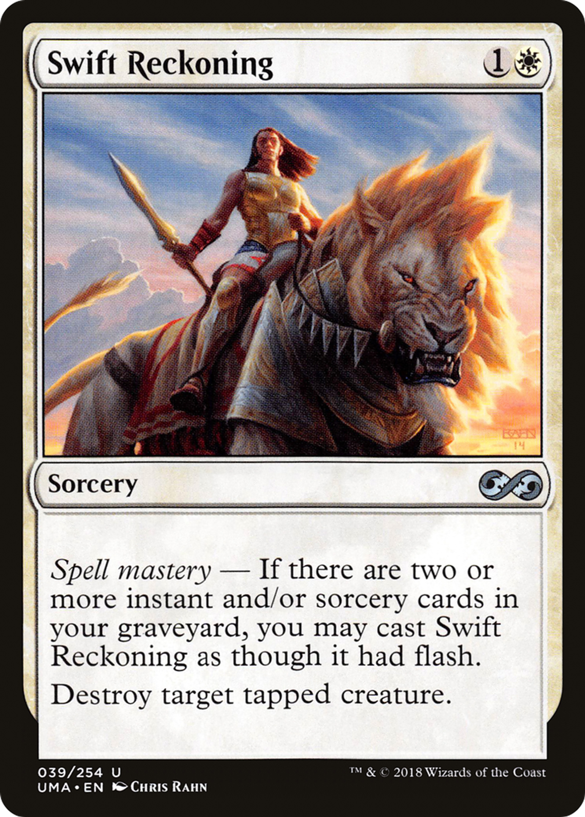 Swift Reckoning — Ultimate Masters — Magic: The Gathering