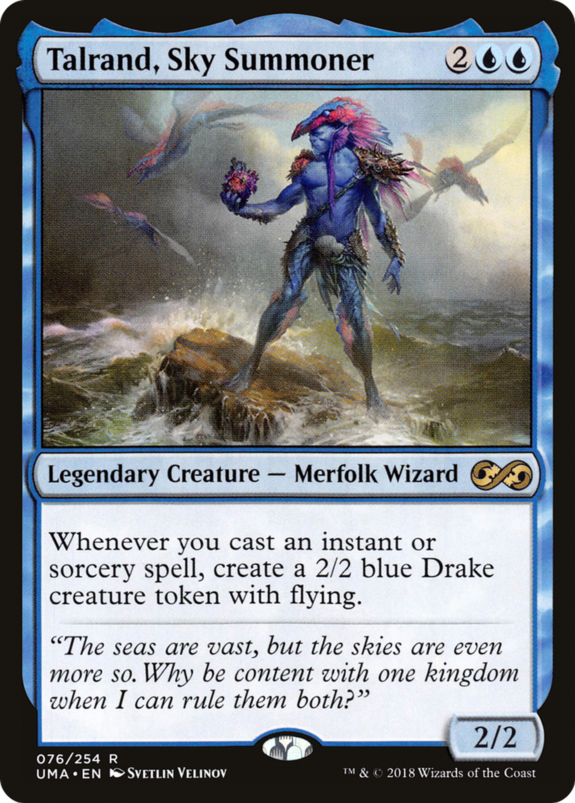 Talrand, Sky Summoner — Ultimate Masters — Magic: The Gathering