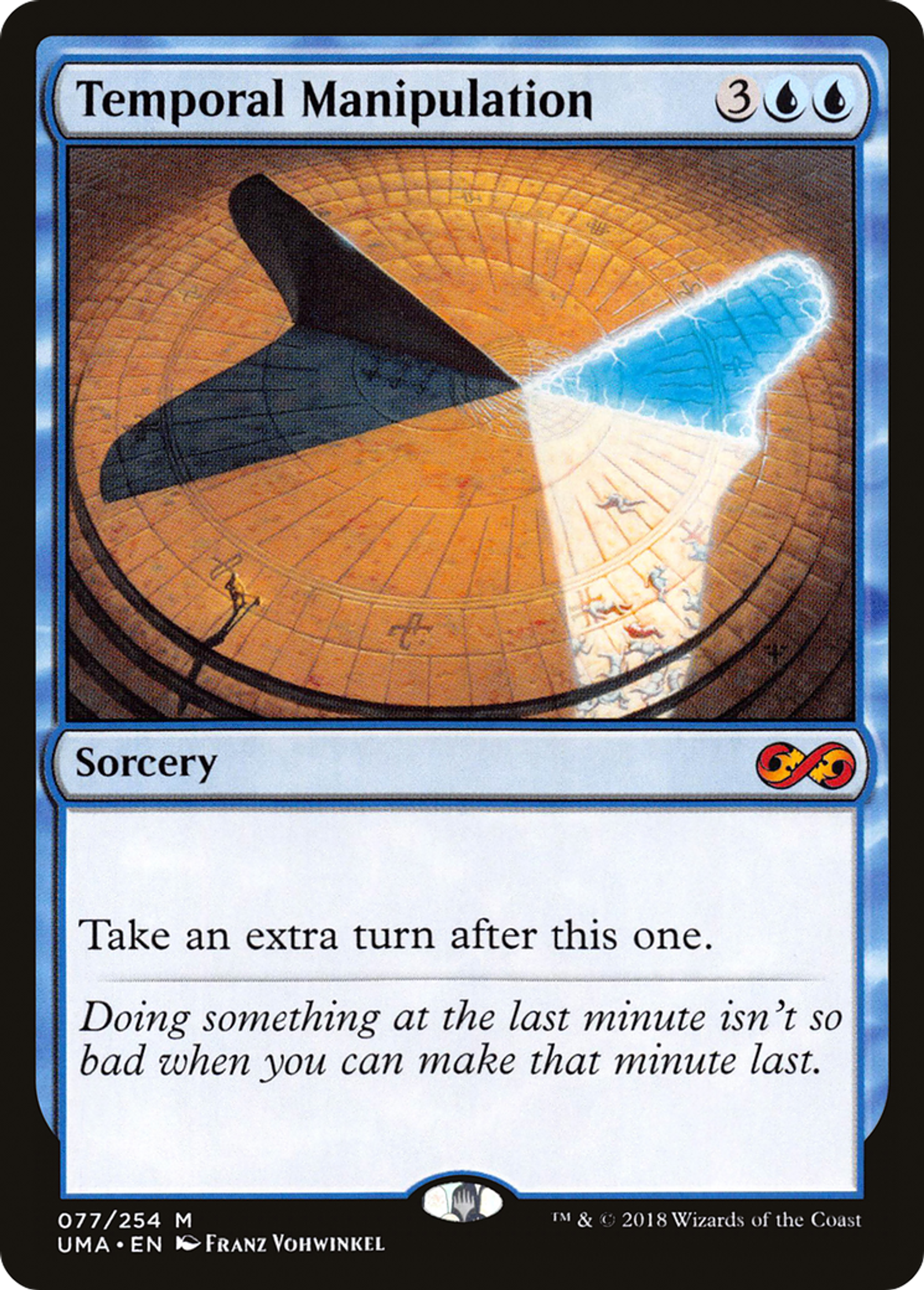 Temporal Manipulation — Ultimate Masters — Magic: The Gathering