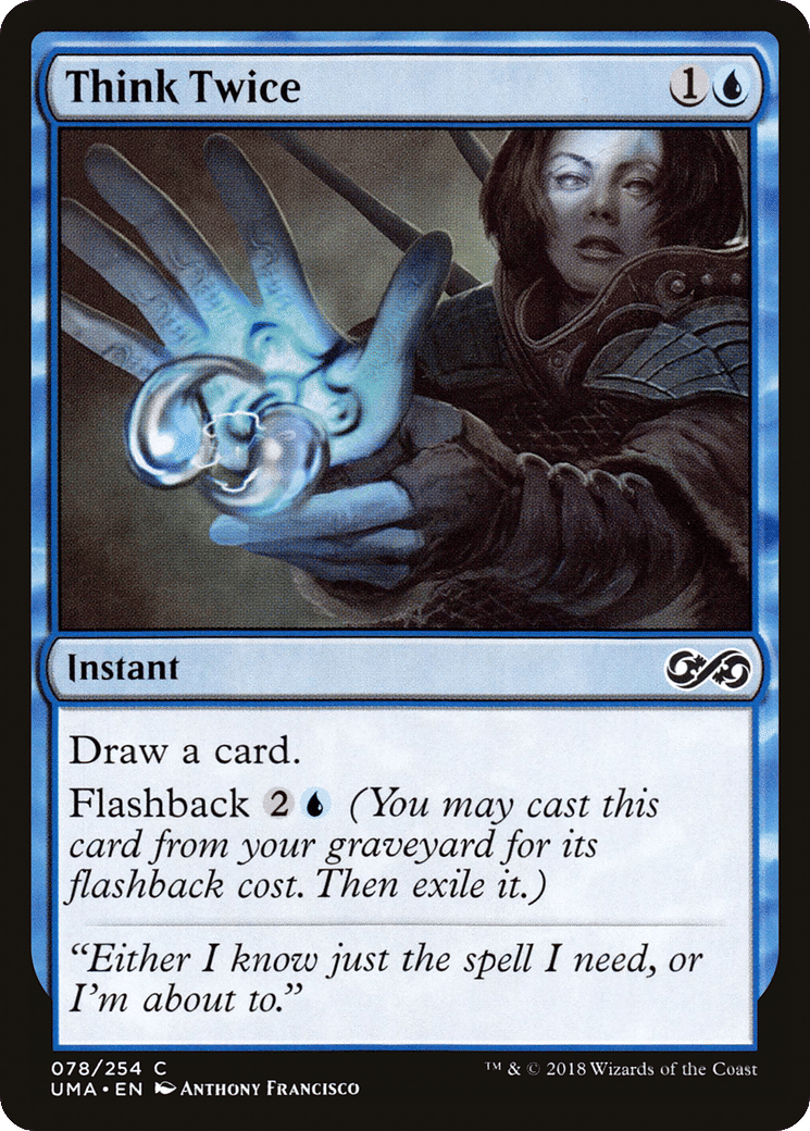 Think Twice — Ultimate Masters — Magic: The Gathering