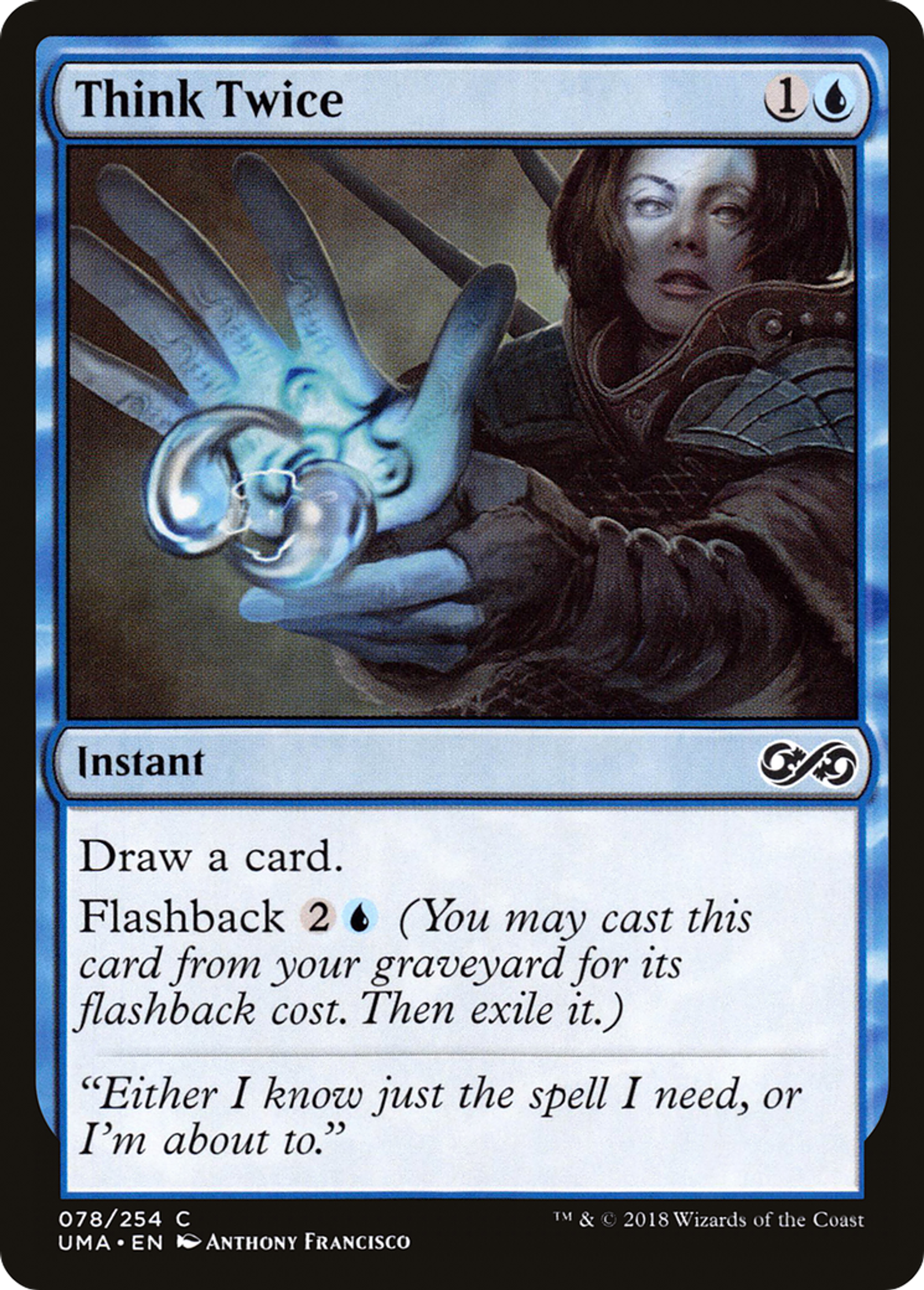 Think Twice — Ultimate Masters — Magic: The Gathering