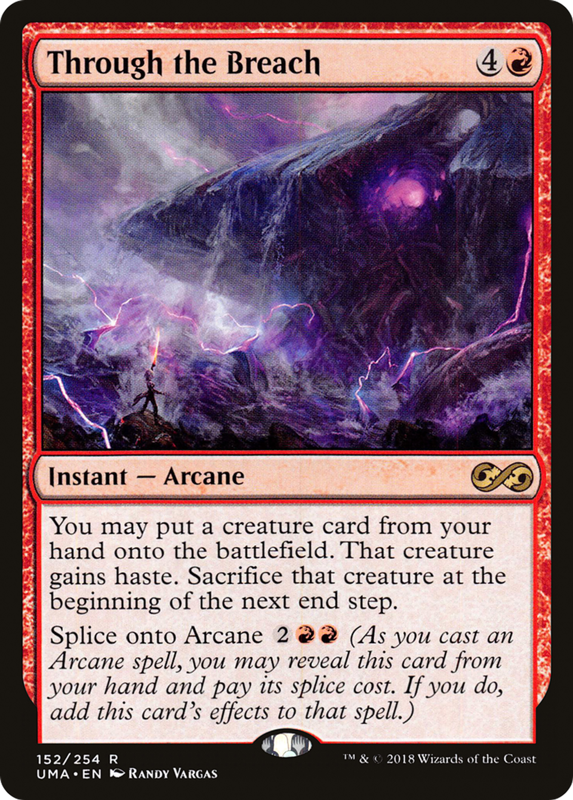 Through the Breach — Ultimate Masters — Magic: The Gathering