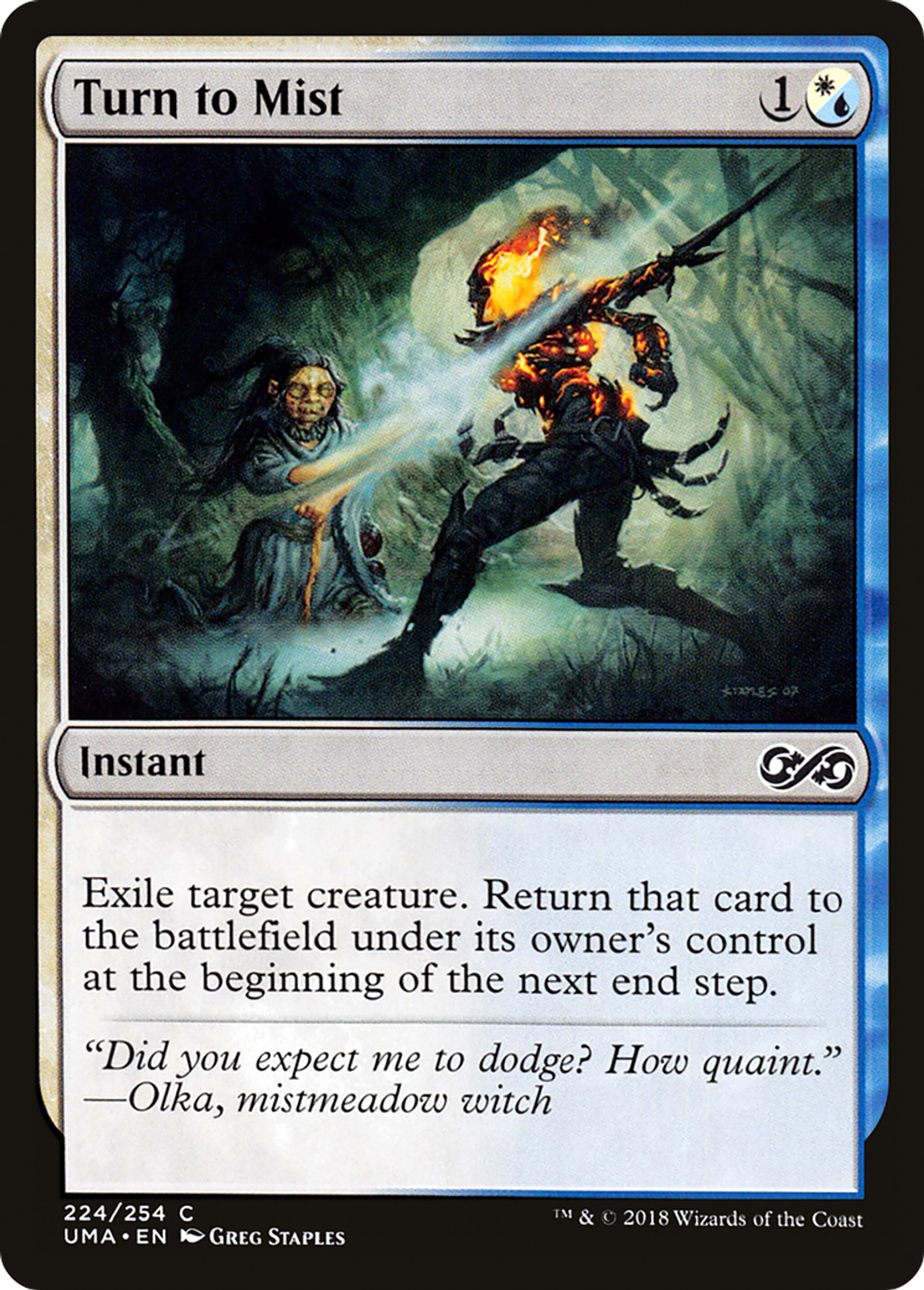 Turn to Mist — Ultimate Masters — Magic: The Gathering