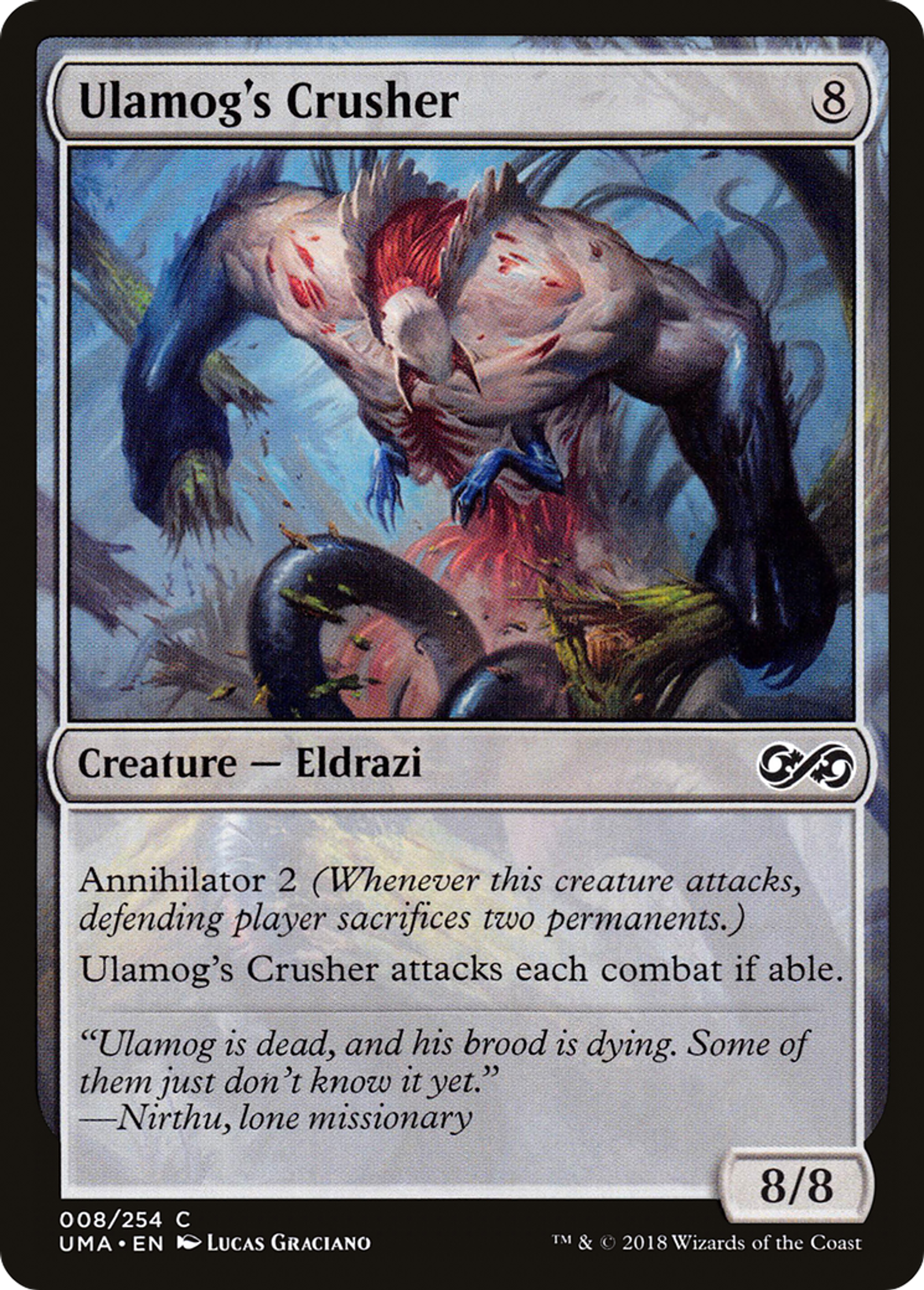 Ulamog's Crusher — Ultimate Masters — Magic: The Gathering