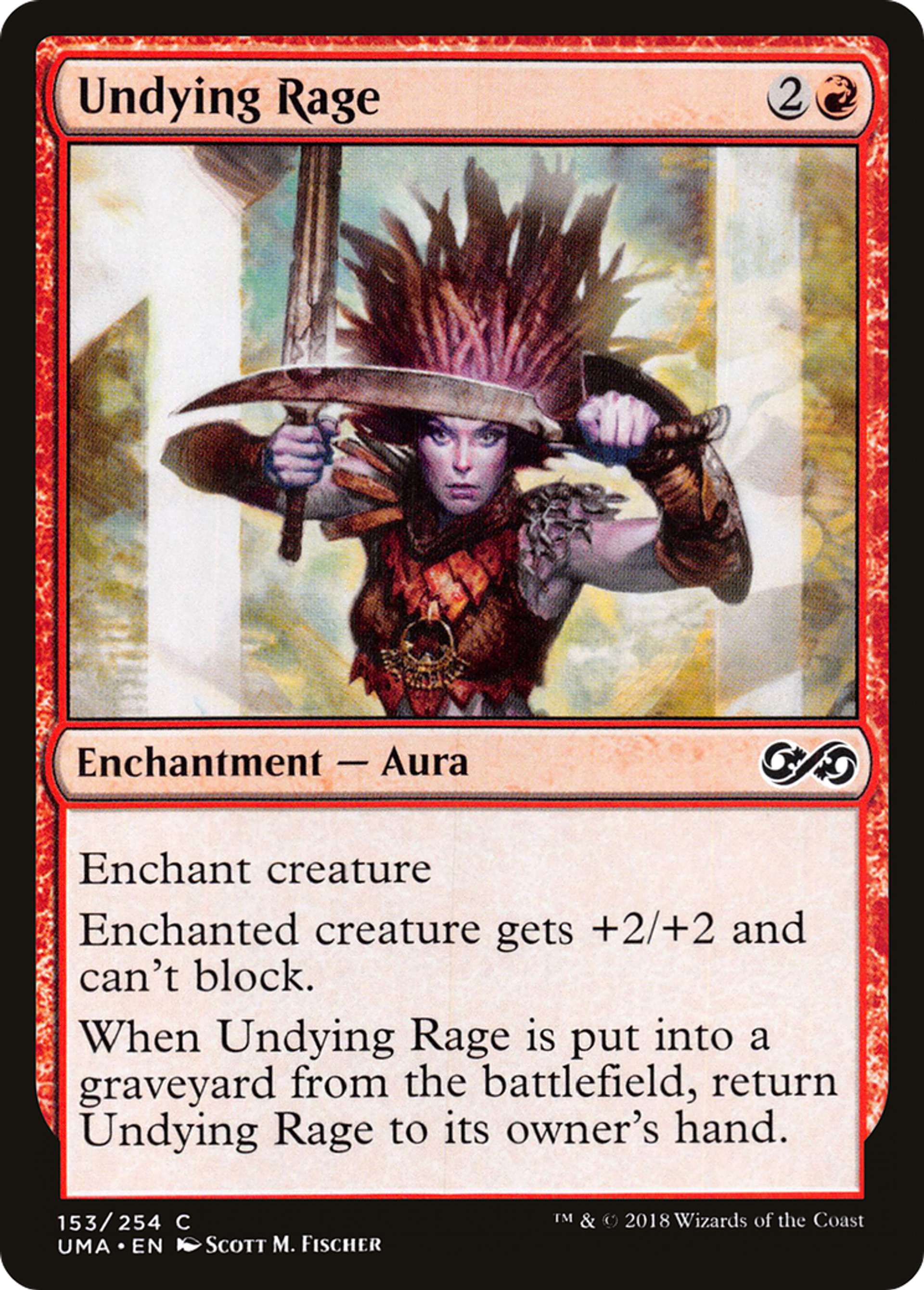 Undying Rage — Ultimate Masters — Magic: The Gathering