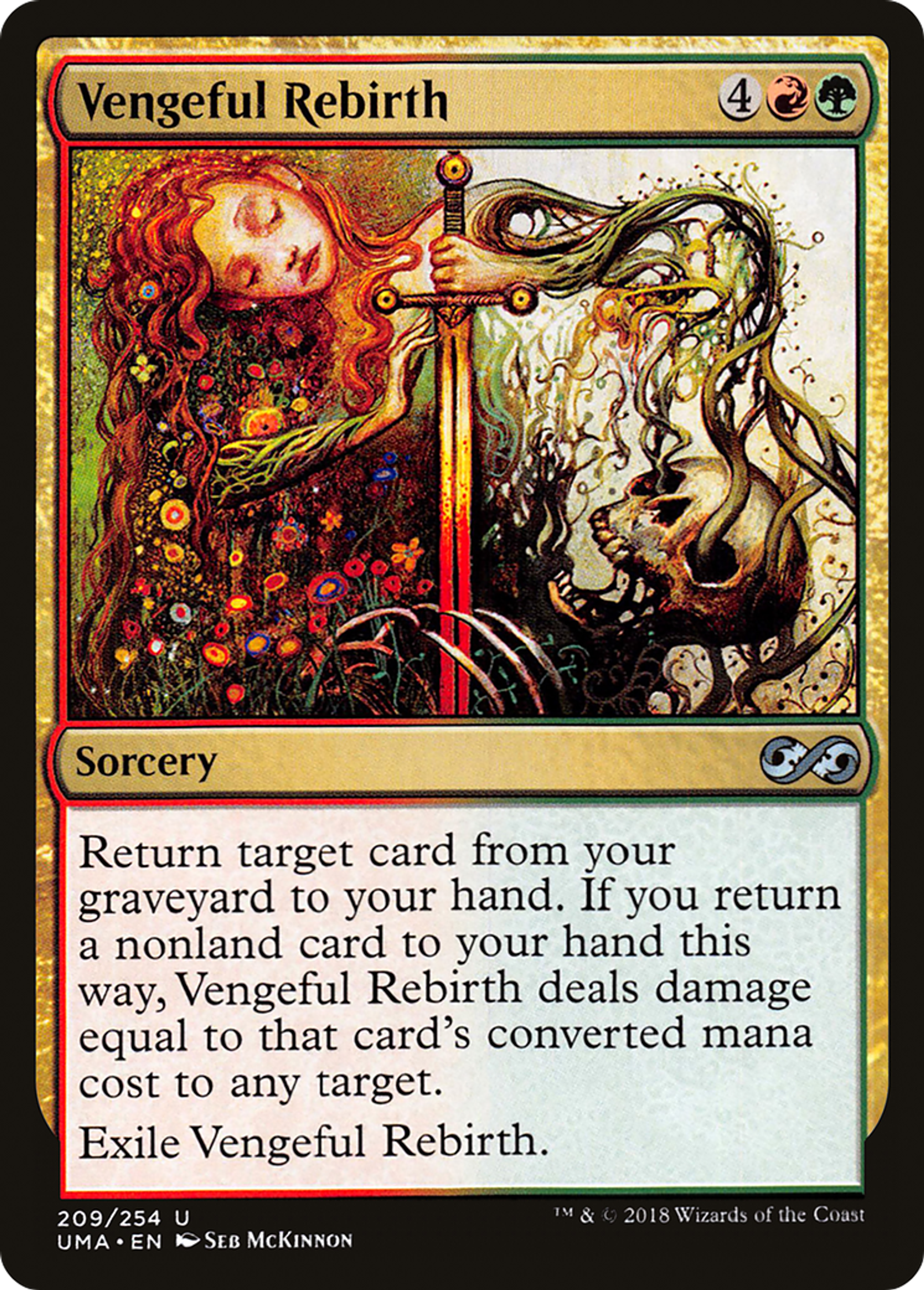 Vengeful Rebirth — Ultimate Masters — Magic: The Gathering