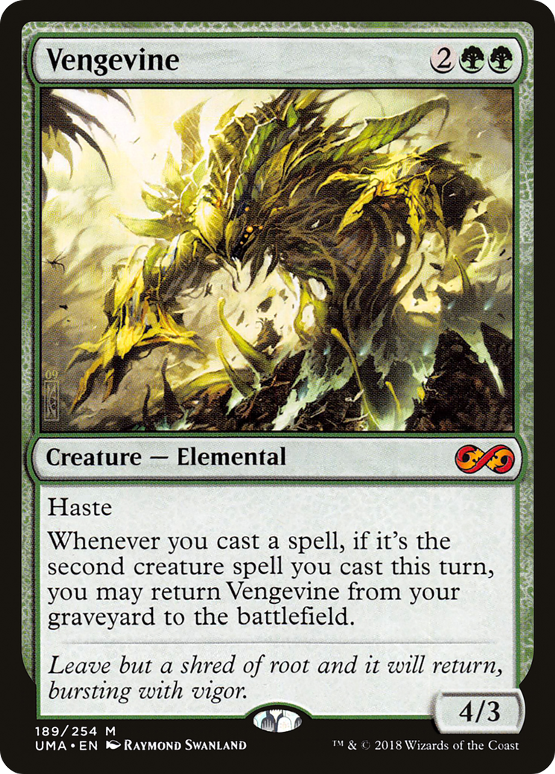Vengevine — Ultimate Masters — Magic: The Gathering