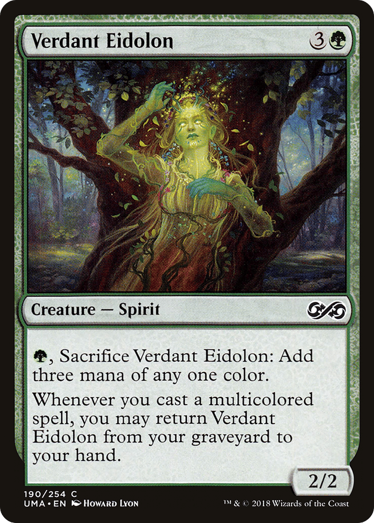 Verdant Eidolon — Ultimate Masters — Magic: The Gathering