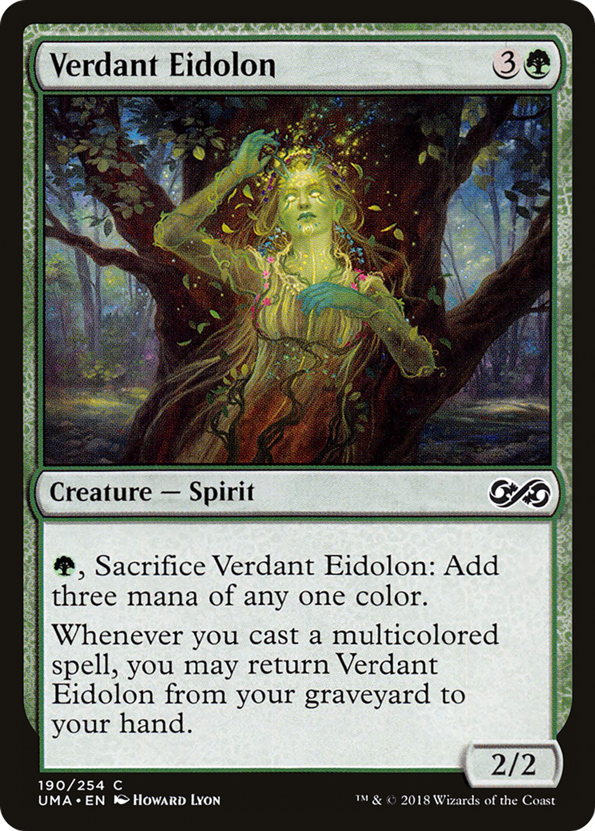 Verdant Eidolon — Ultimate Masters — Magic: The Gathering
