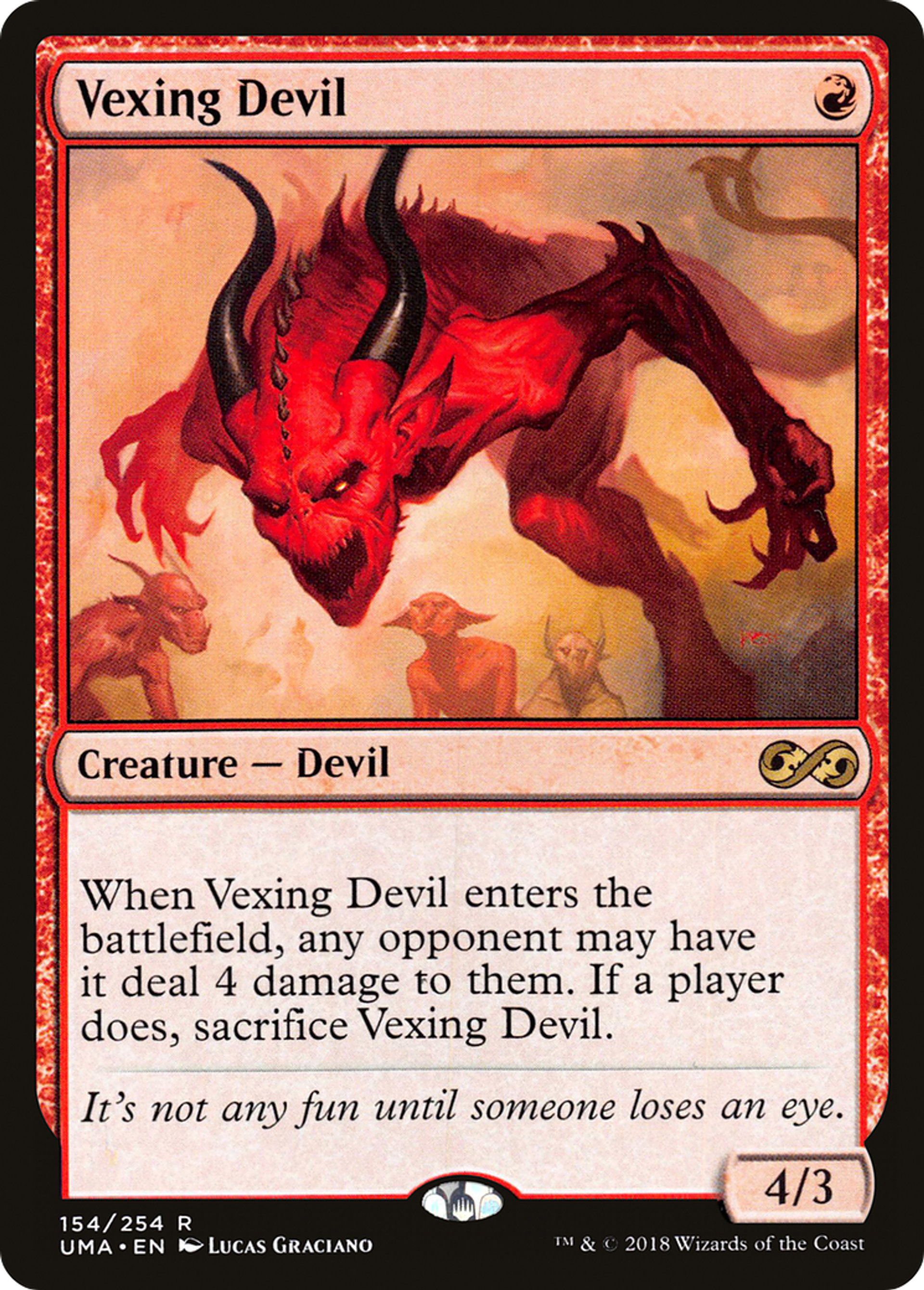 Vexing Devil — Ultimate Masters — Magic: The Gathering