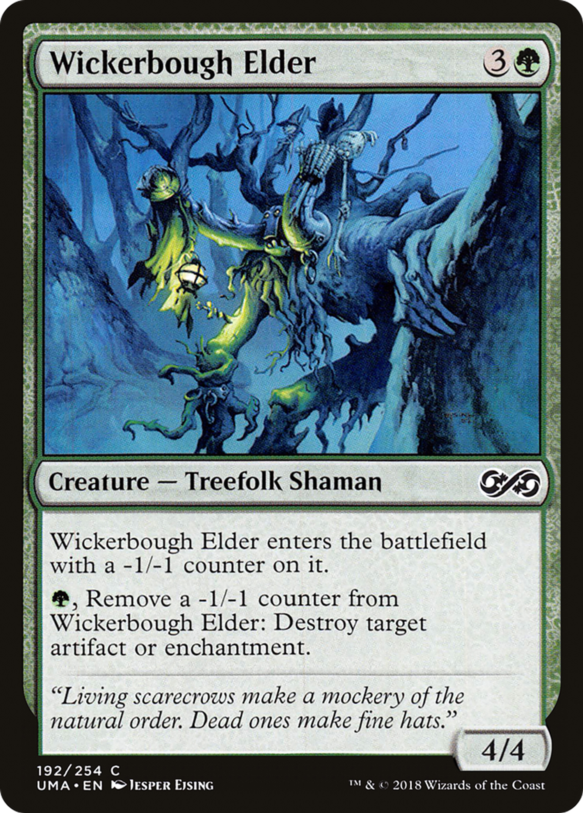 Wickerbough Elder — Ultimate Masters — Magic: The Gathering