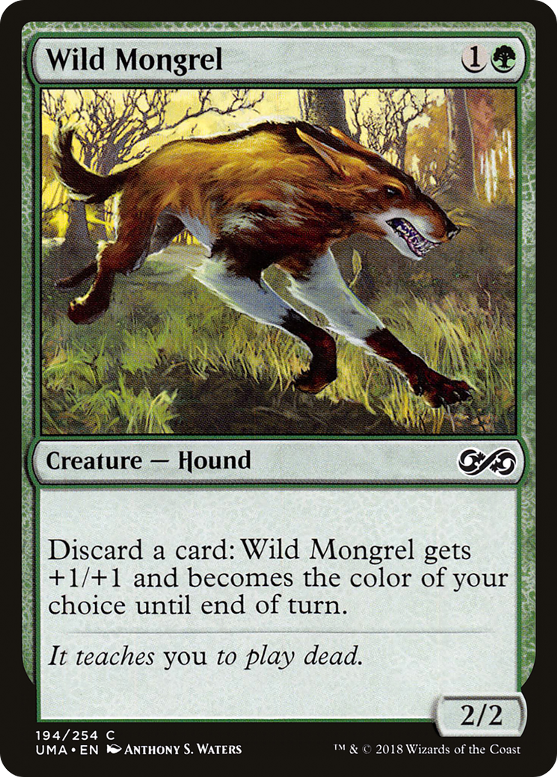 Wild Mongrel — Ultimate Masters — Magic: The Gathering