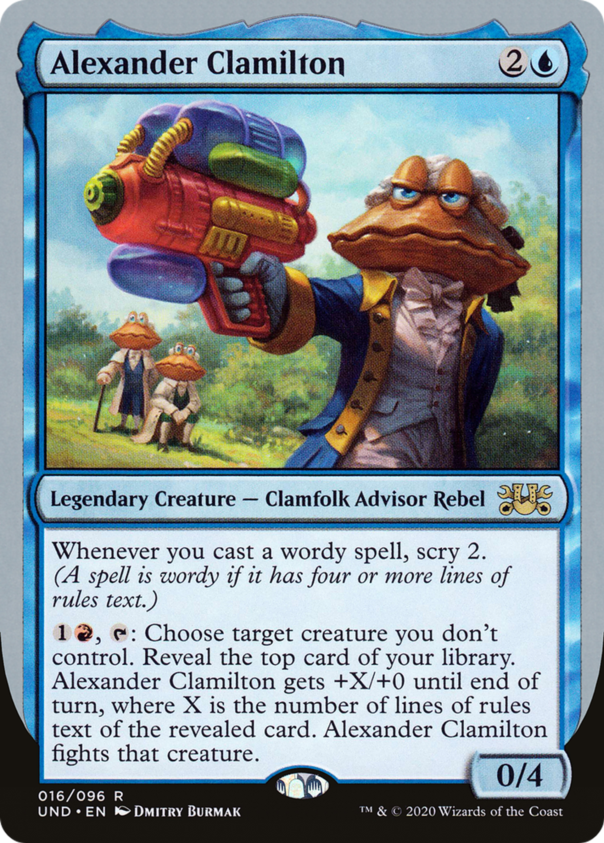 Alexander Clamilton — Unsanctioned — Magic: The Gathering