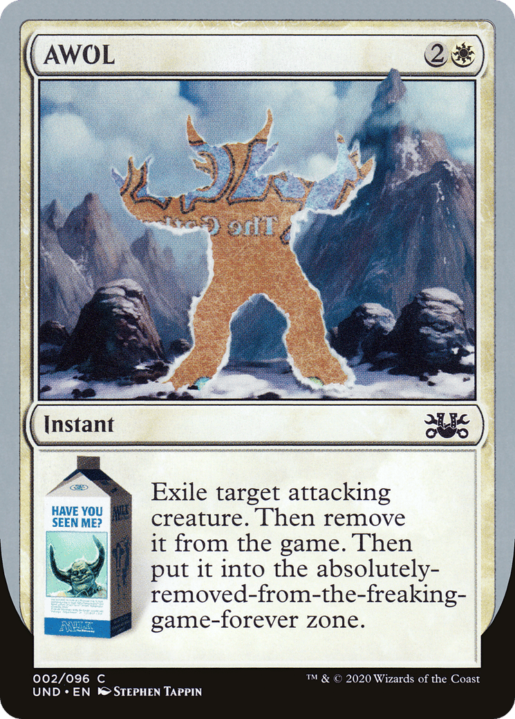 AWOL — Unsanctioned — Magic: The Gathering