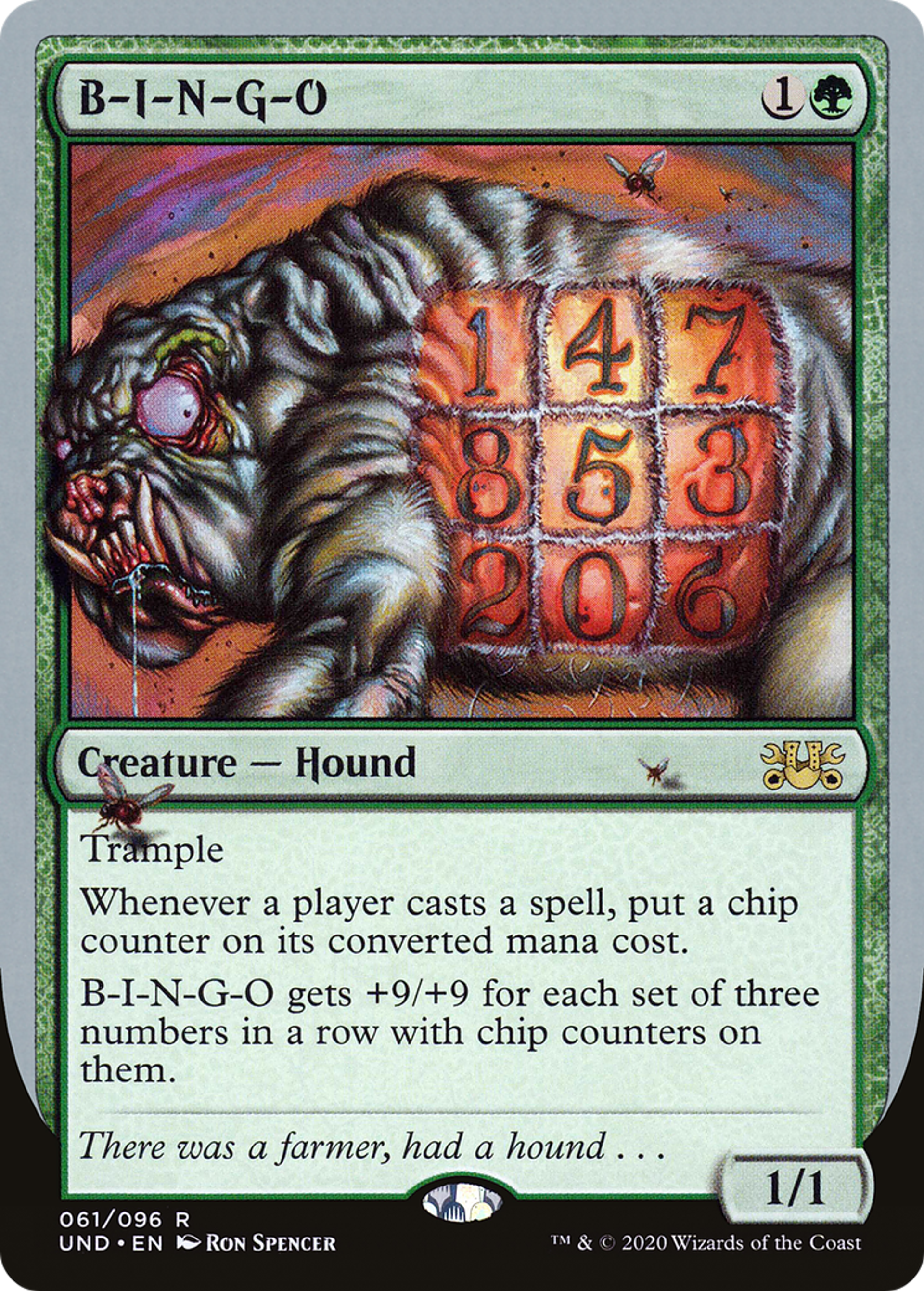B-I-N-G-O — Unsanctioned — Magic: The Gathering