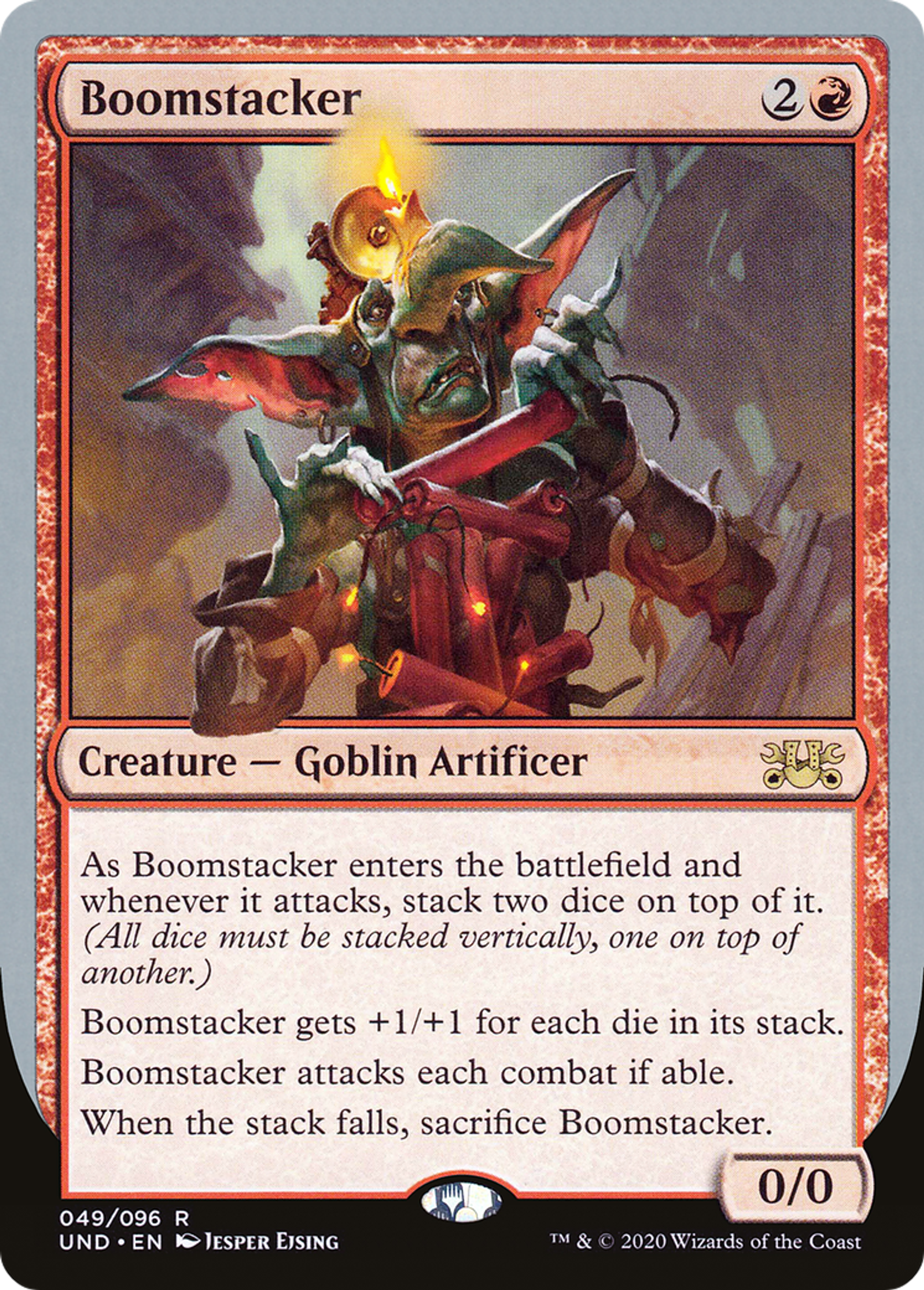 Boomstacker — Unsanctioned — Magic: The Gathering