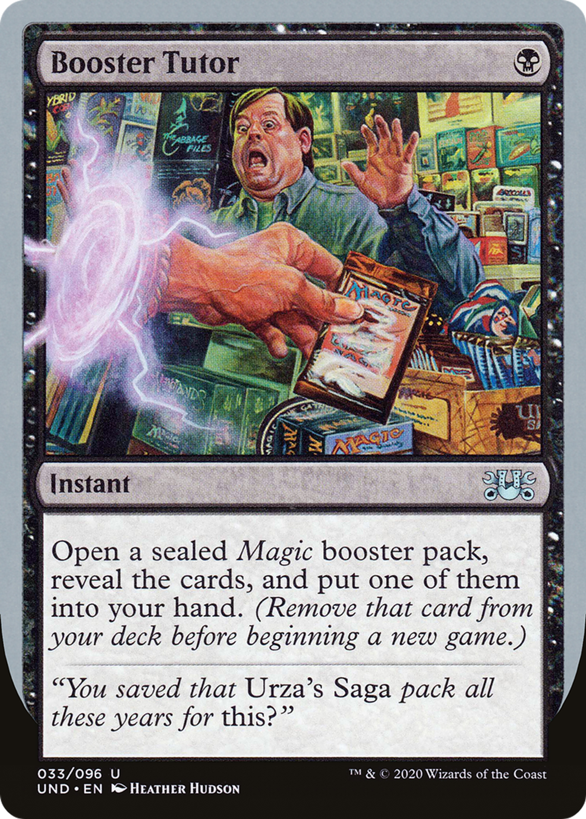 Booster Tutor — Unsanctioned — Magic: The Gathering