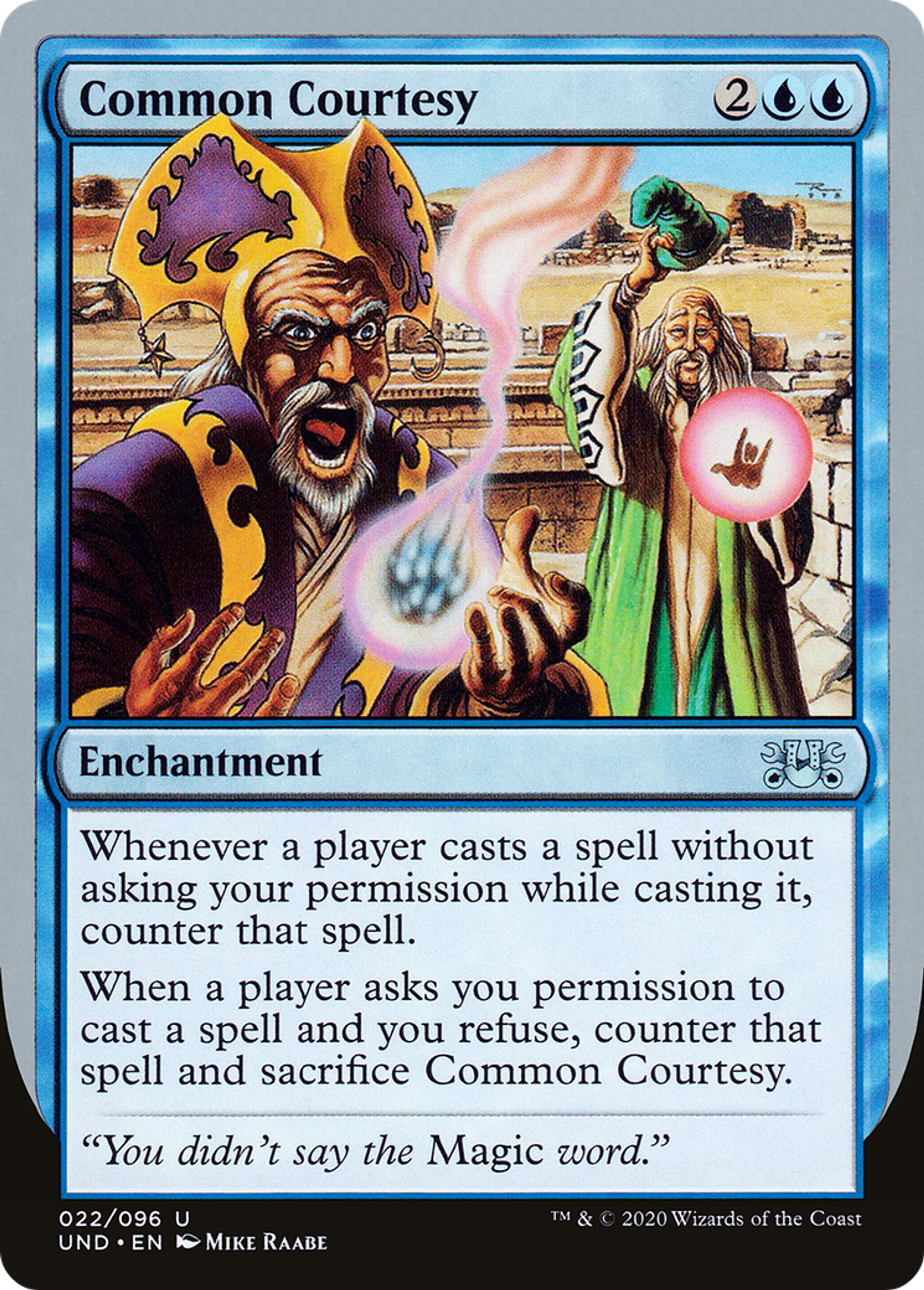 Common Courtesy — Unsanctioned — Magic: The Gathering