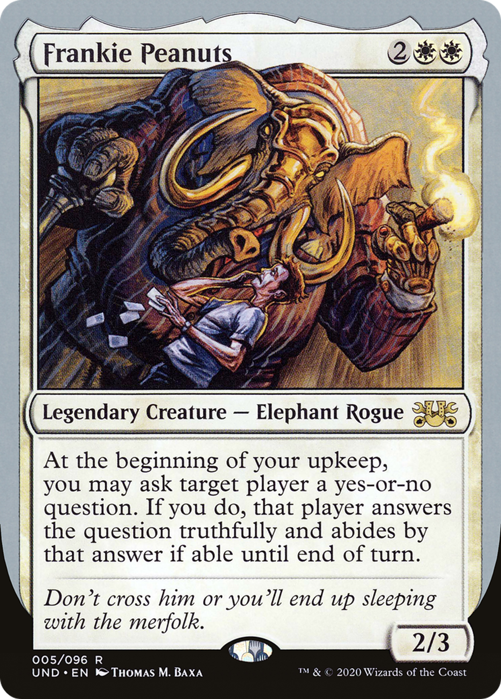 Frankie Peanuts — Unsanctioned — Magic: The Gathering