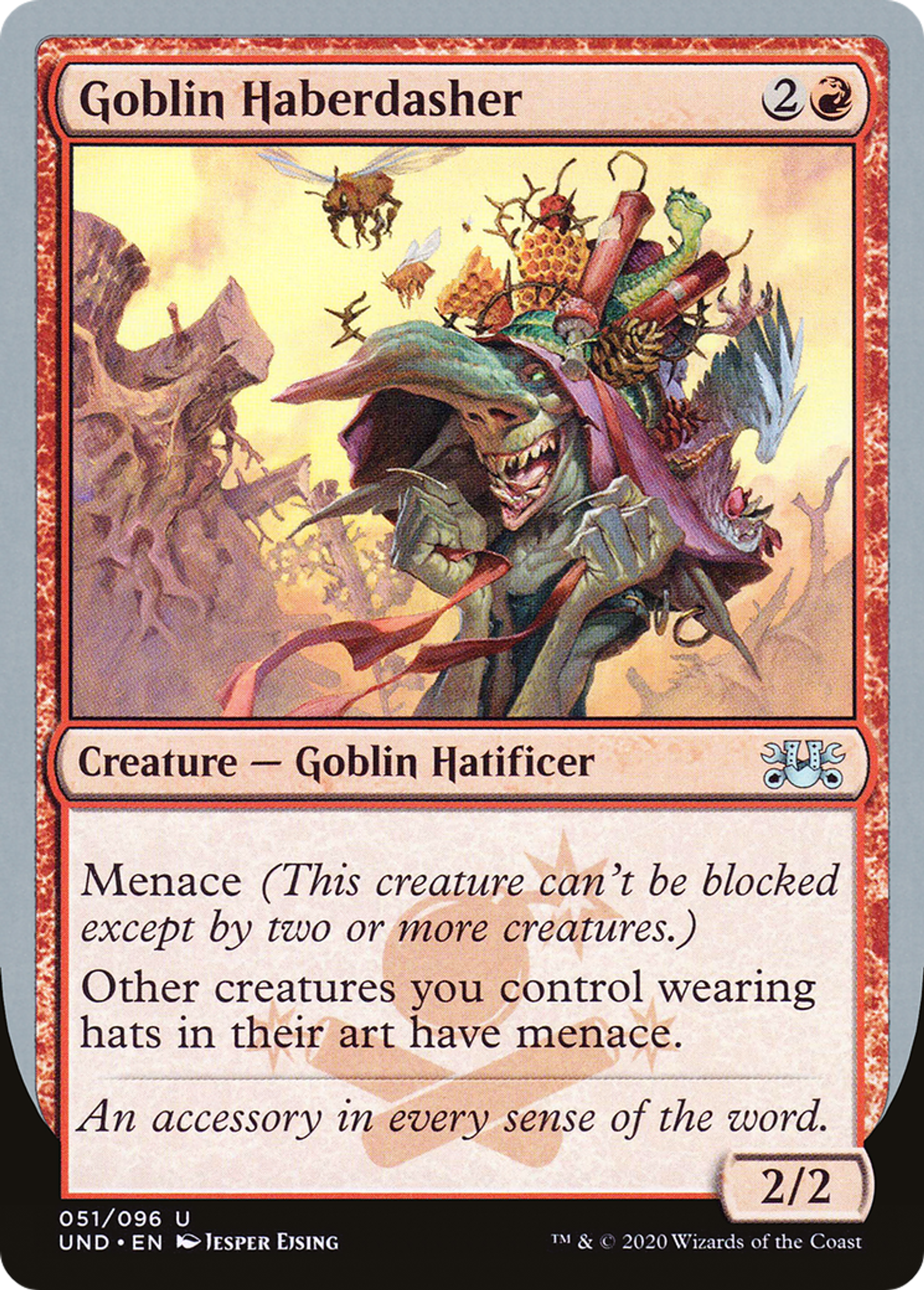 Goblin Haberdasher — Unsanctioned — Magic: The Gathering