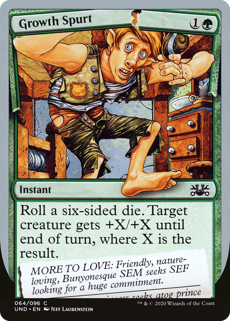Growth Spurt — Unsanctioned — Magic: The Gathering