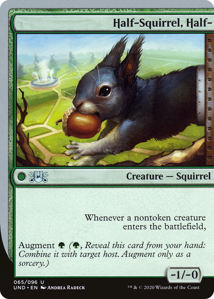 Half-Squirrel, Half- — Unsanctioned — Magic: The Gathering