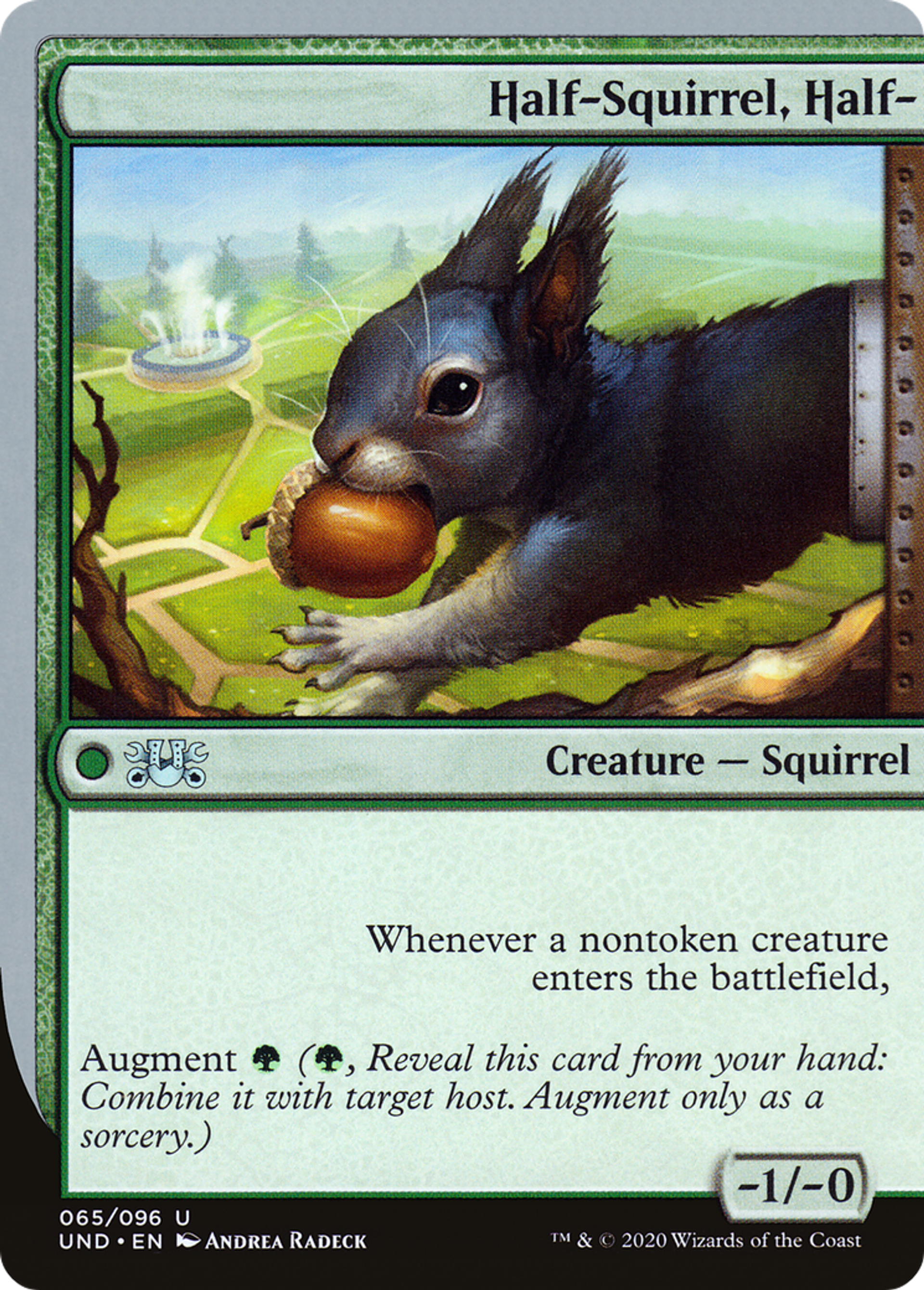 Half-Squirrel, Half- — Unsanctioned — Magic: The Gathering
