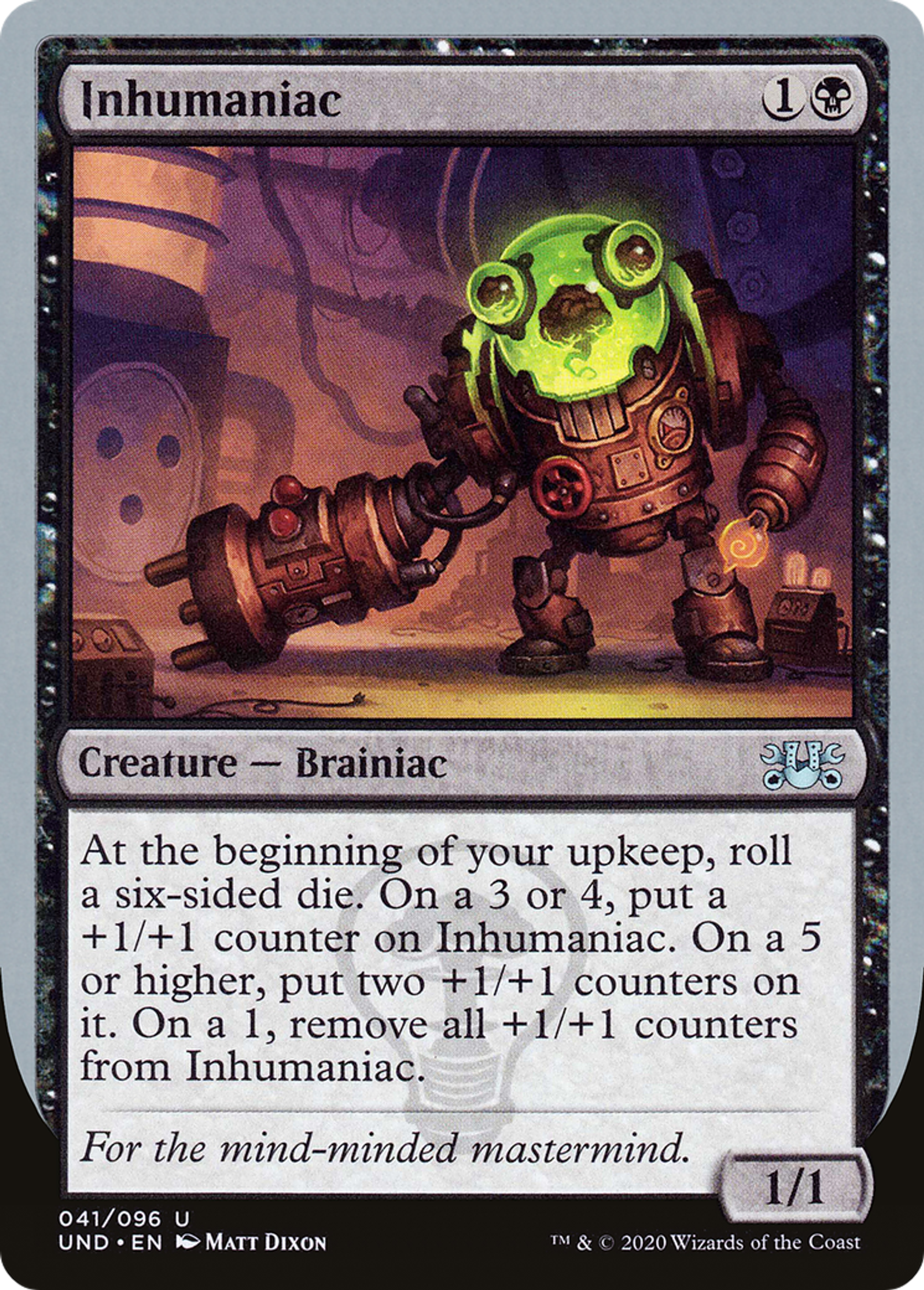 Inhumaniac — Unsanctioned — Magic: The Gathering