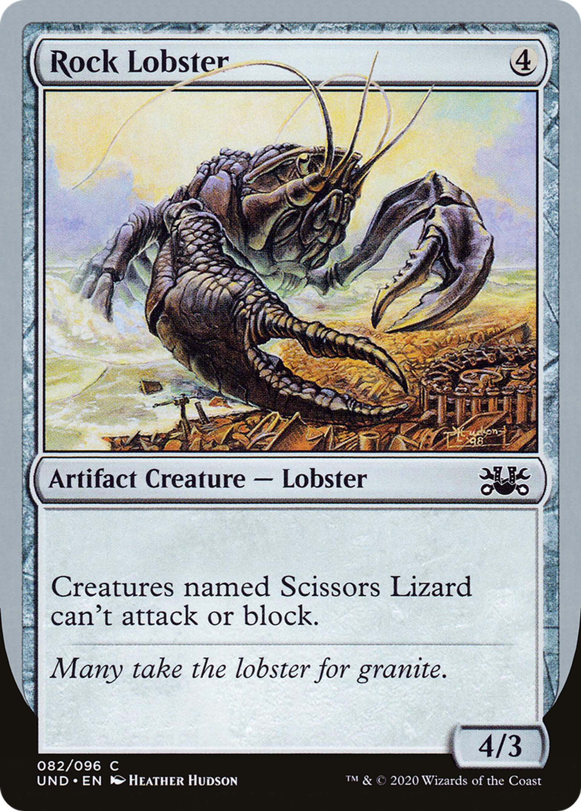 Rock Lobster — Unsanctioned — Magic: The Gathering