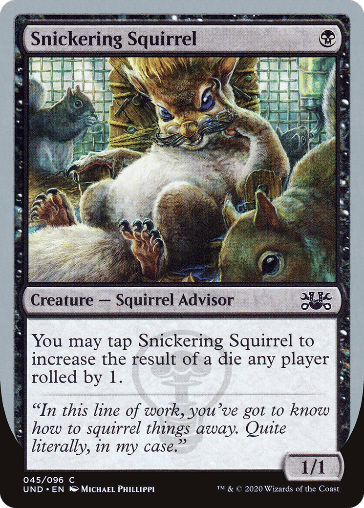 Snickering Squirrel — Unsanctioned — Magic: The Gathering