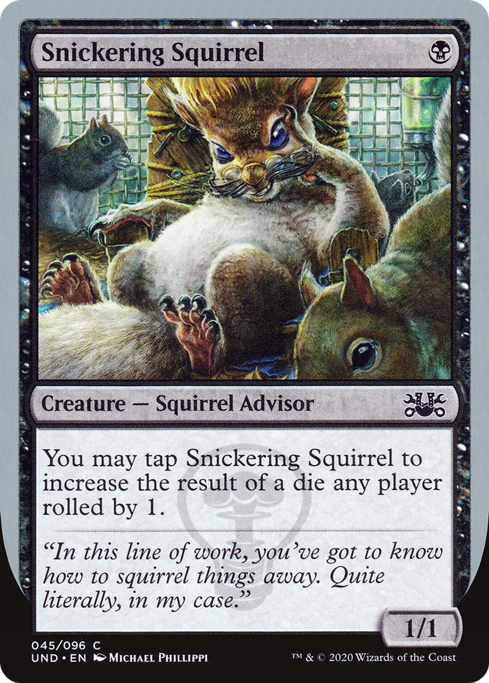 Snickering Squirrel — Unsanctioned — Magic: The Gathering