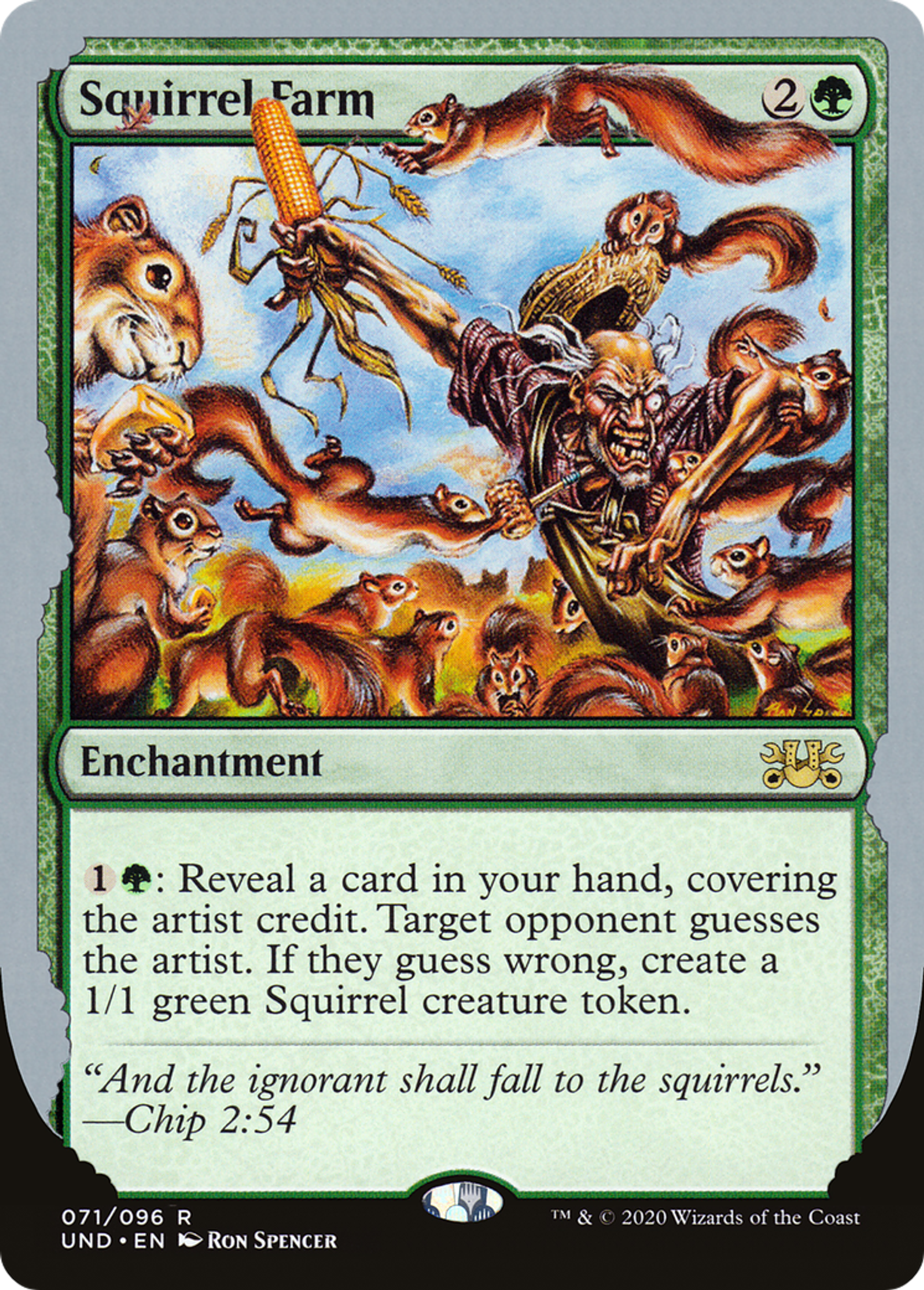 Squirrel Farm — Unsanctioned — Magic: The Gathering