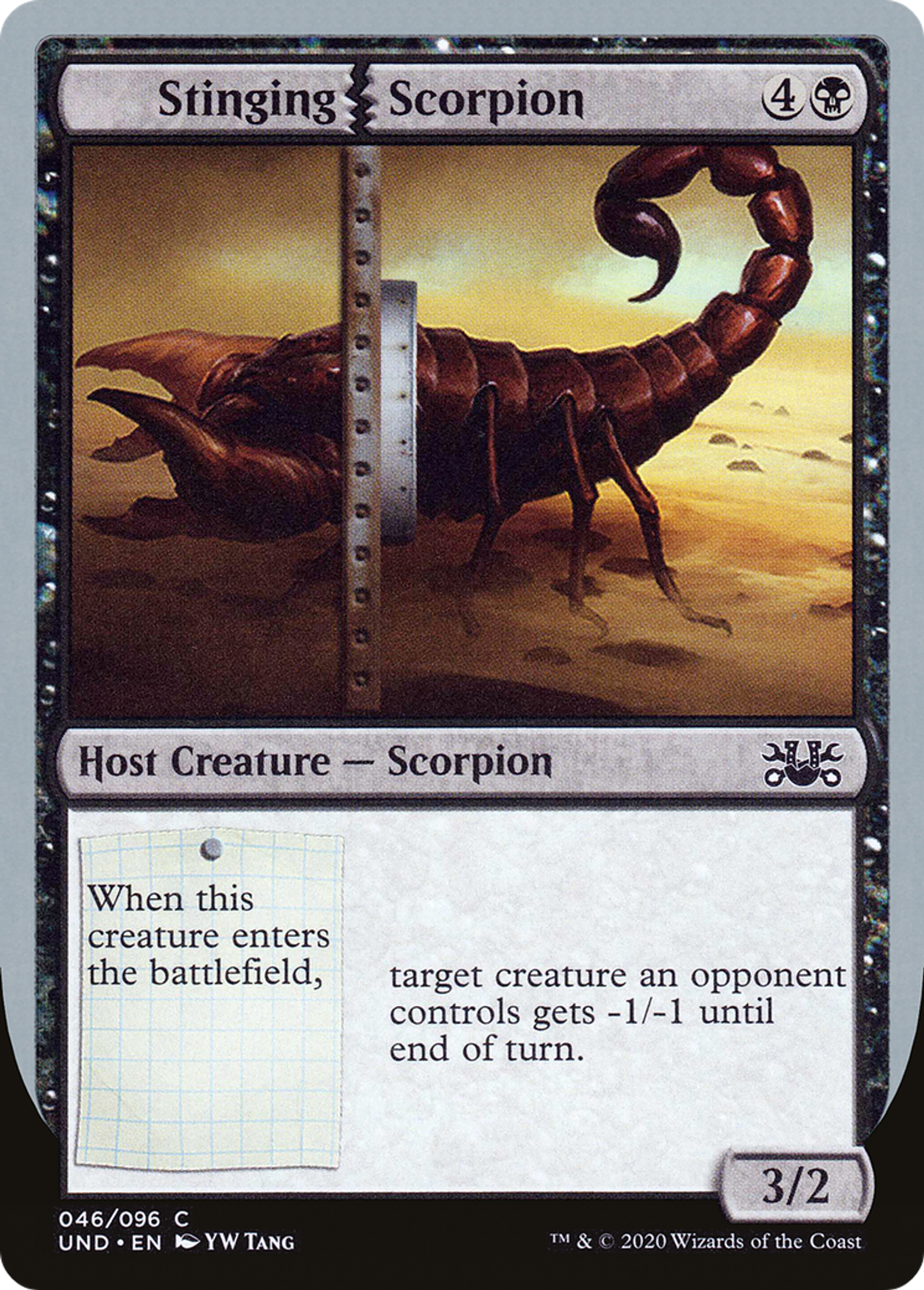 Stinging Scorpion — Unsanctioned — Magic: The Gathering
